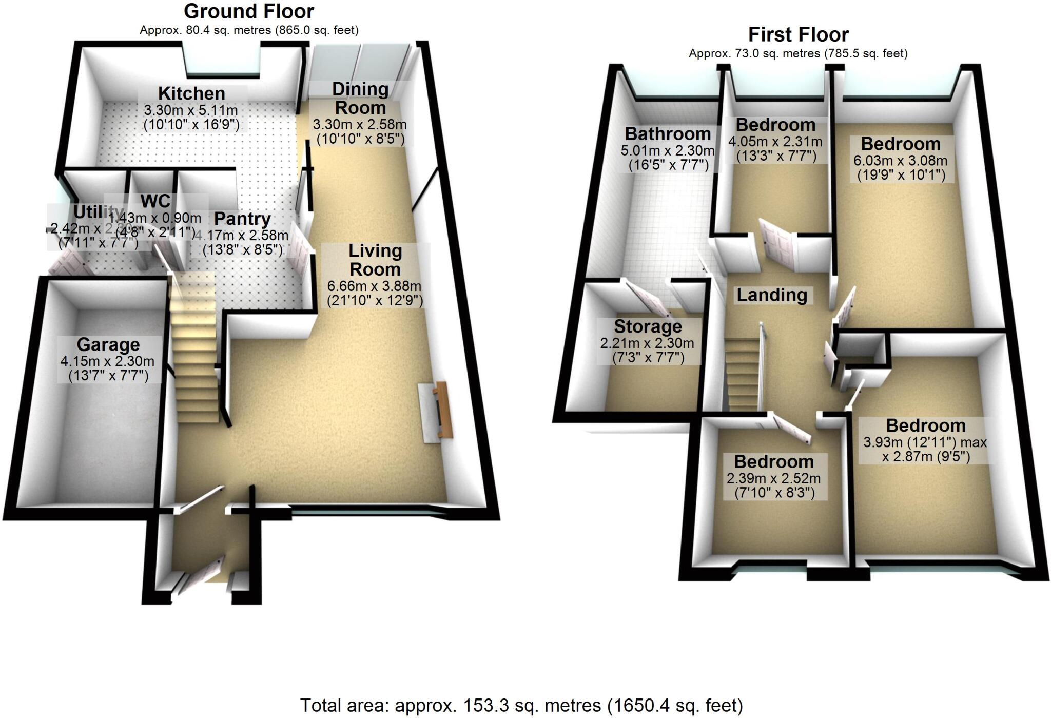 Foxglove Court, Shawclough, Rochdale, OL12 floorplan