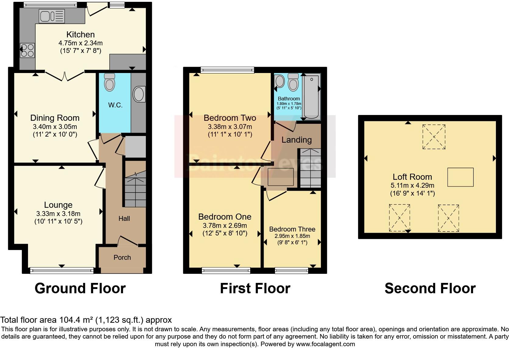 Mount Pleasant Road, Collier Row, Romford, Havering, RM5 floorplan