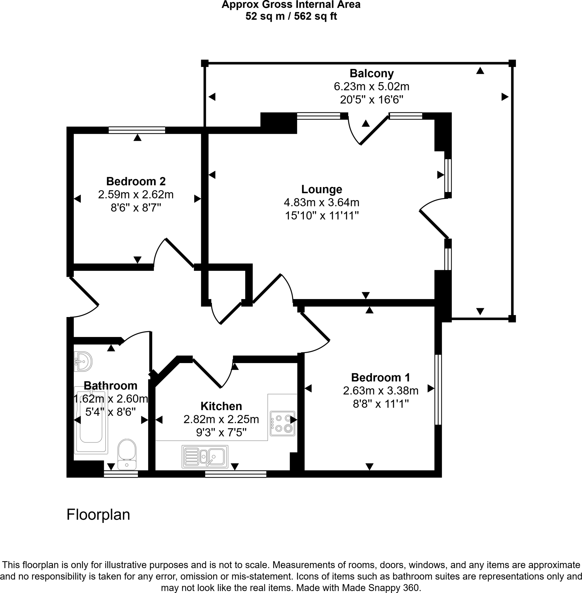 Northside, Gateshead, Tyne and Wear, NE8 2GU floorplan