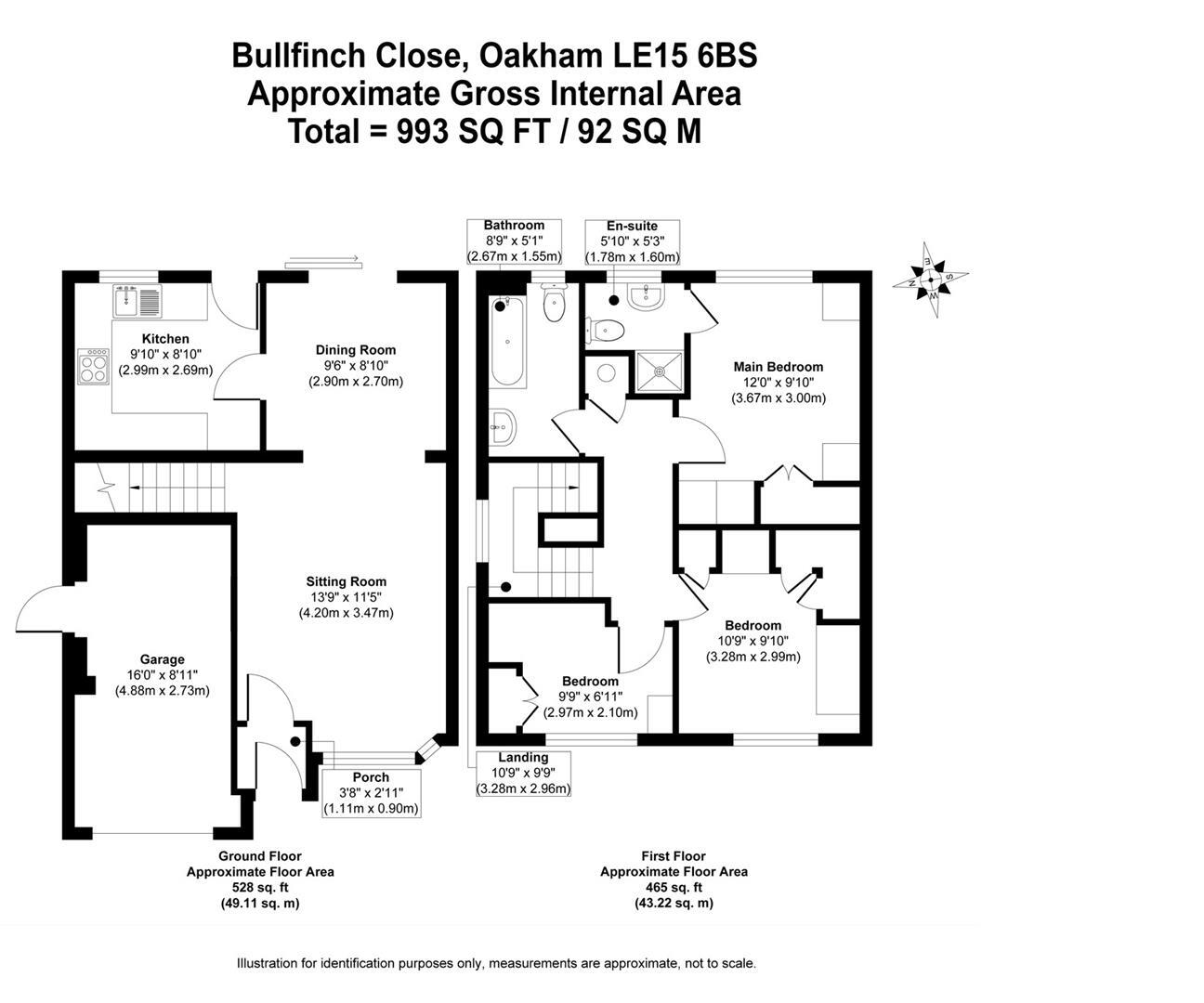 Bullfinch Close, Oakham floorplan