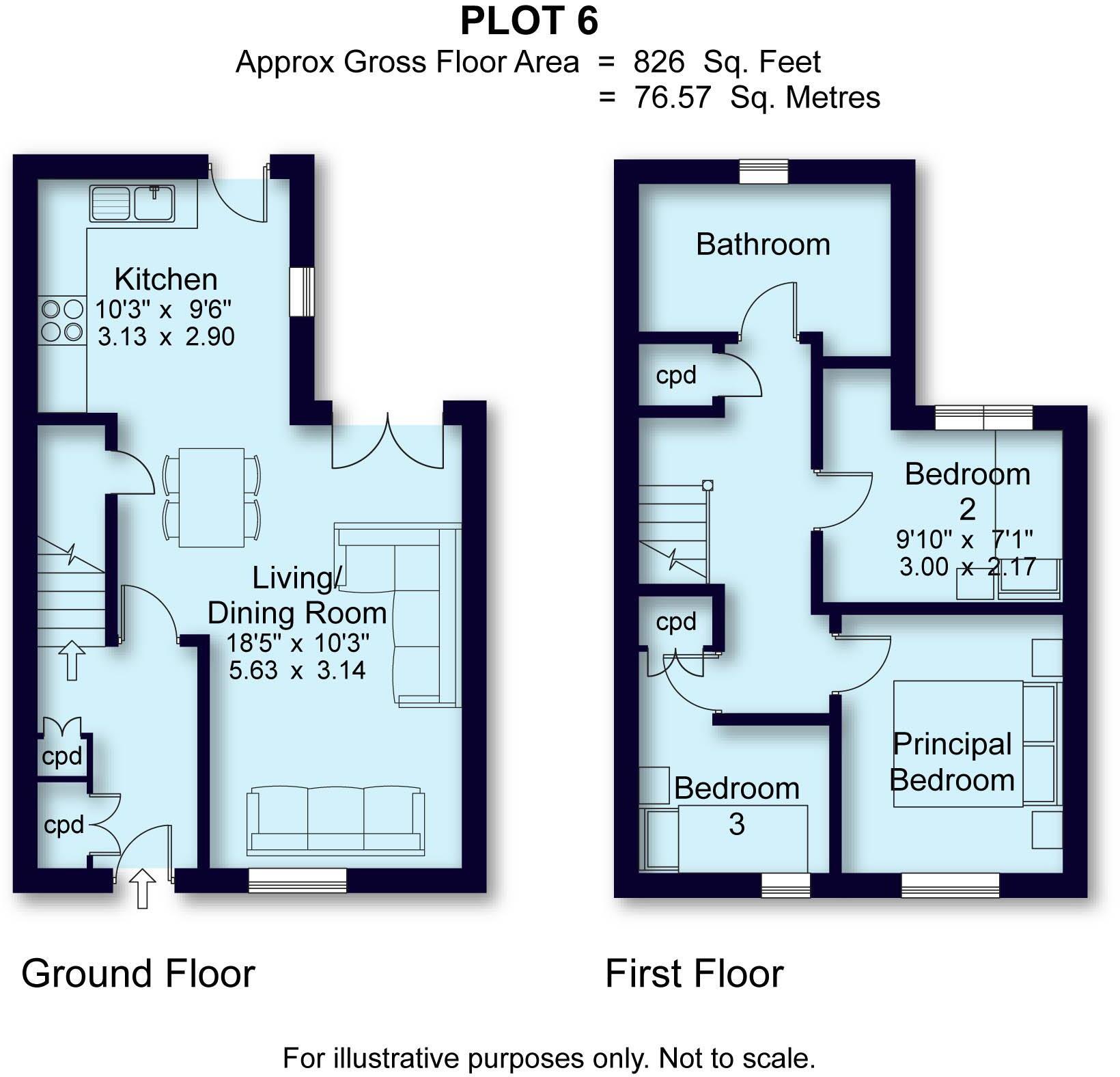New Inn Terrace, Burnt Yates, Harrogate, HG3 floorplan