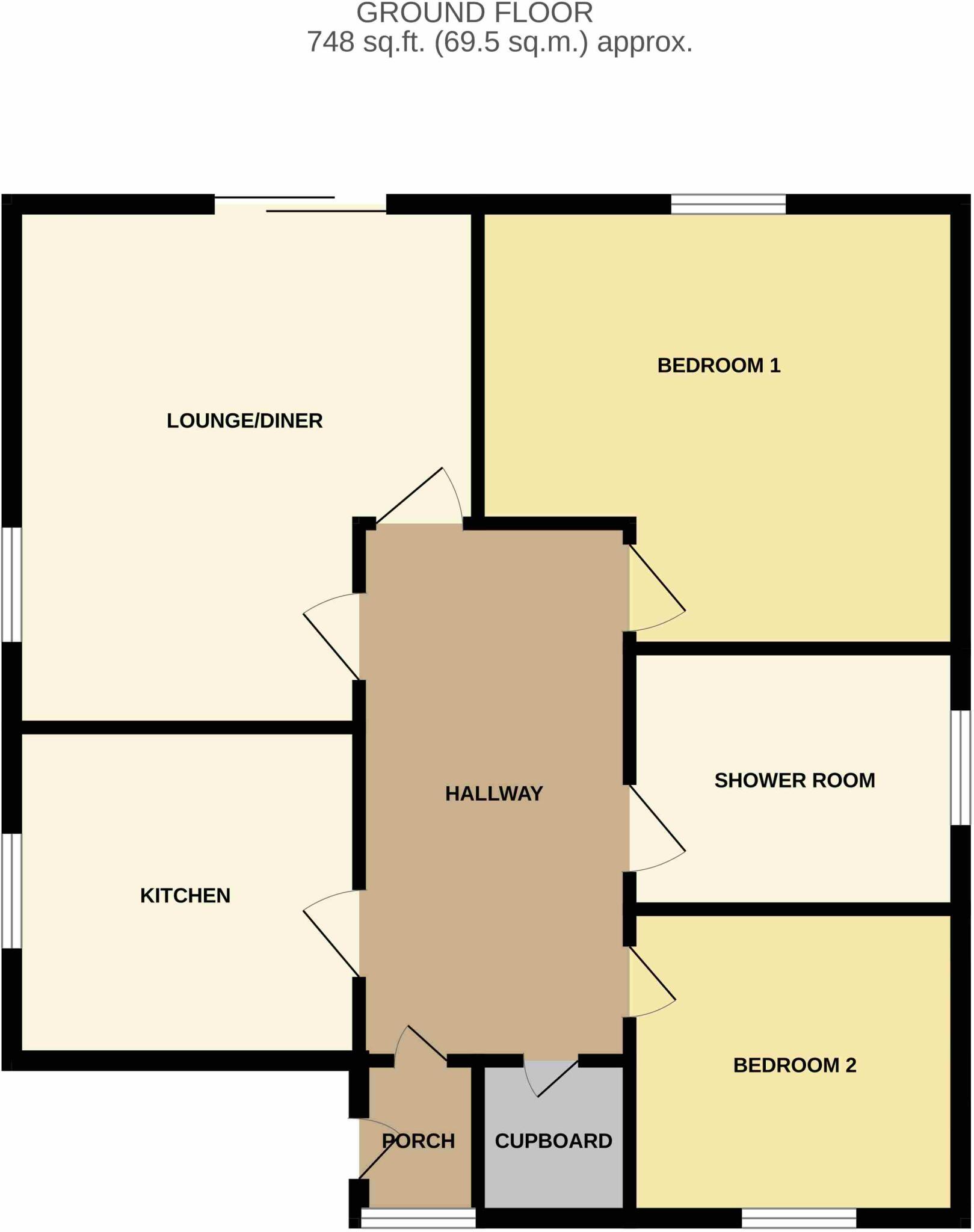 Haven Close, Hadleigh floorplan