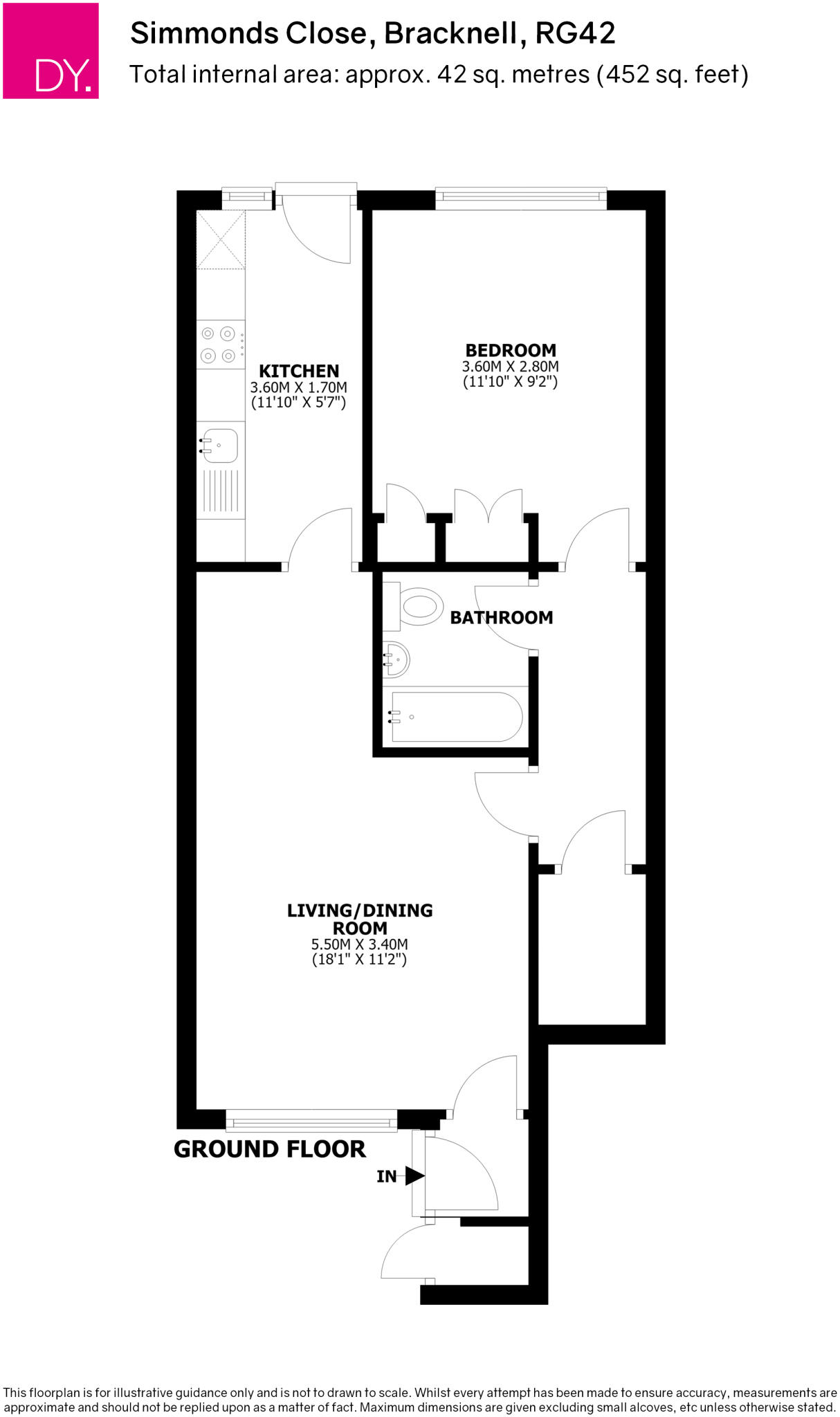 Simmonds Close, Bracknell, Berkshire, RG42 floorplan