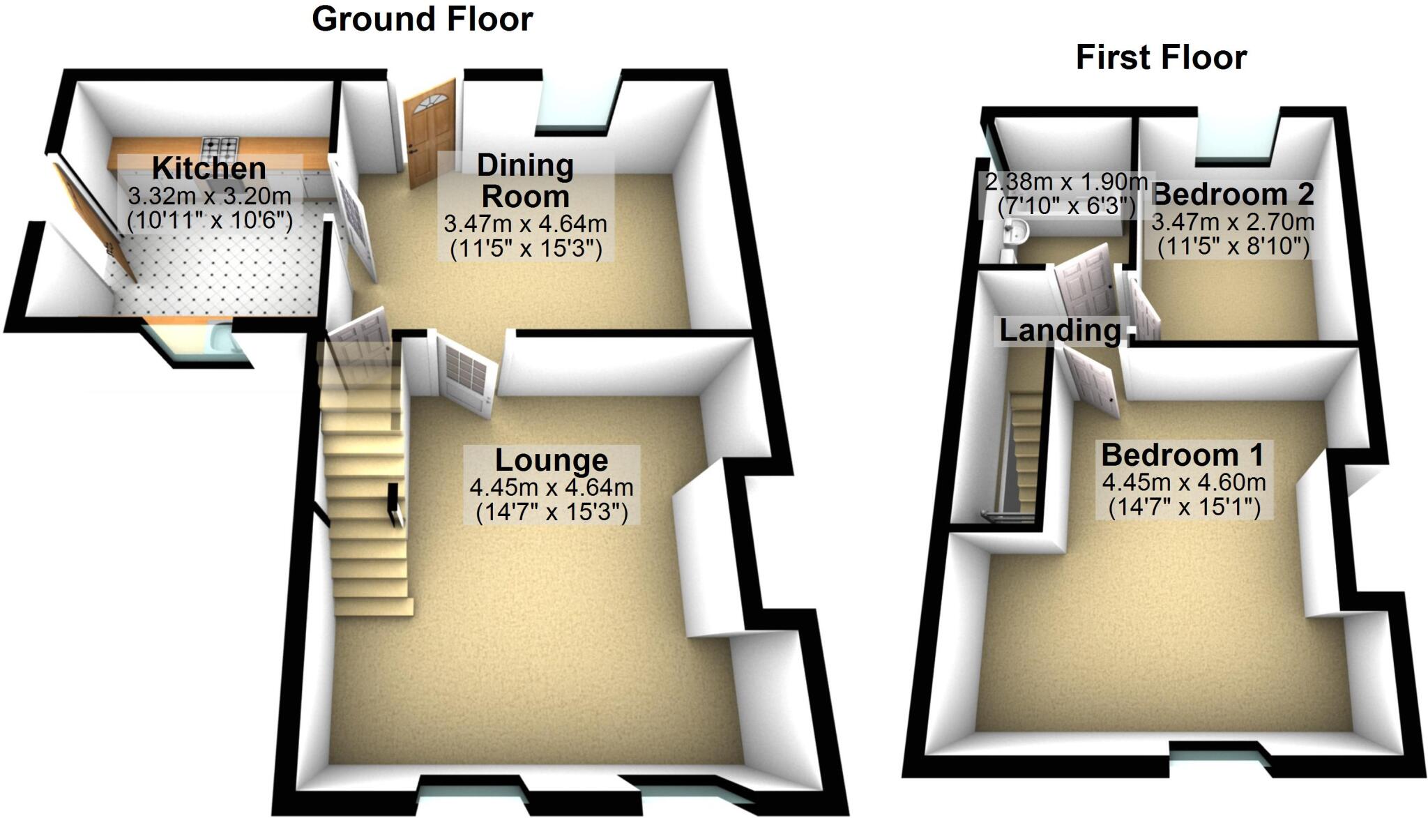 Halifax Road, Scholes, Cleckheaton, BD19 floorplan