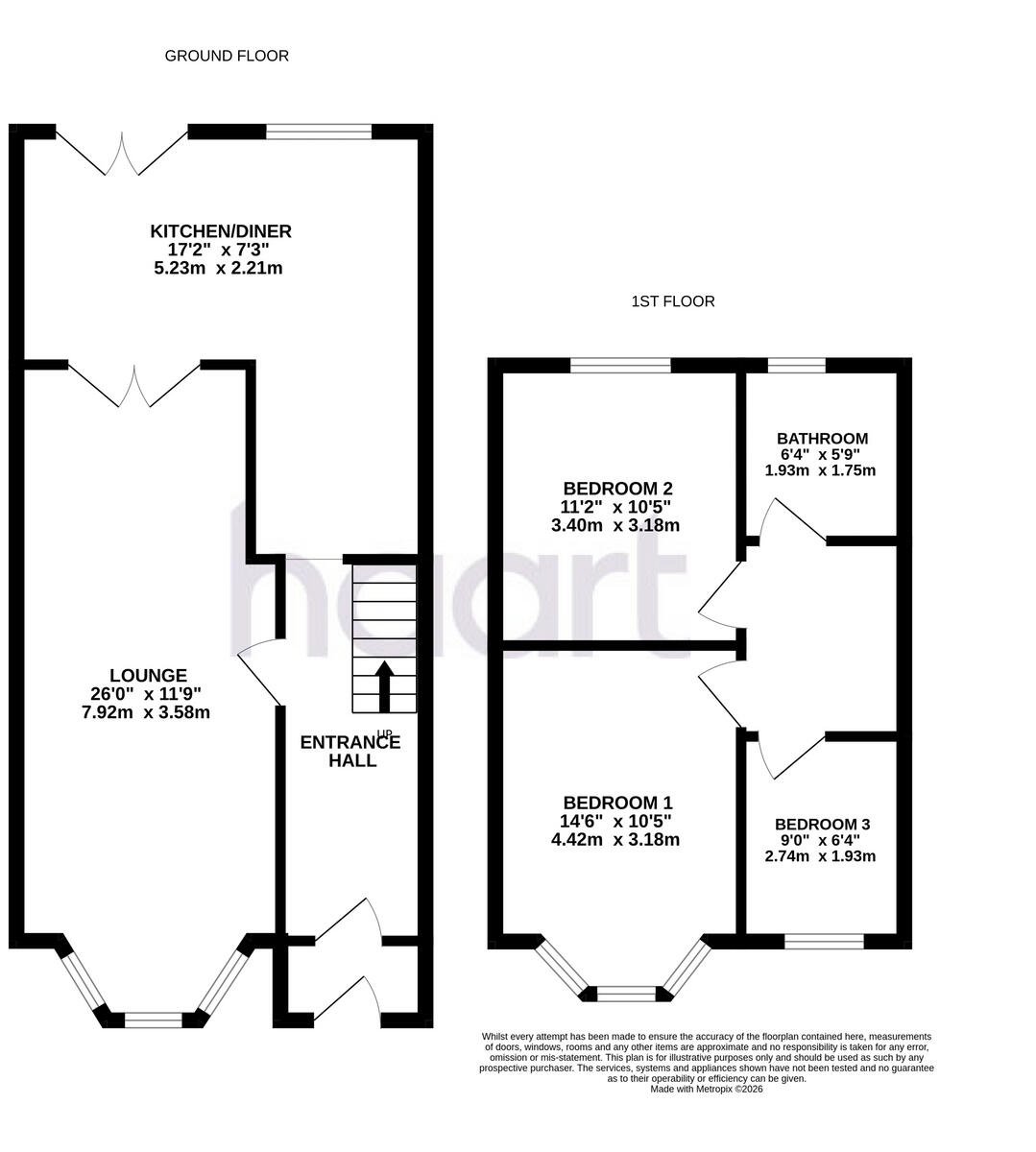 Church Road, Bexleyheath floorplan