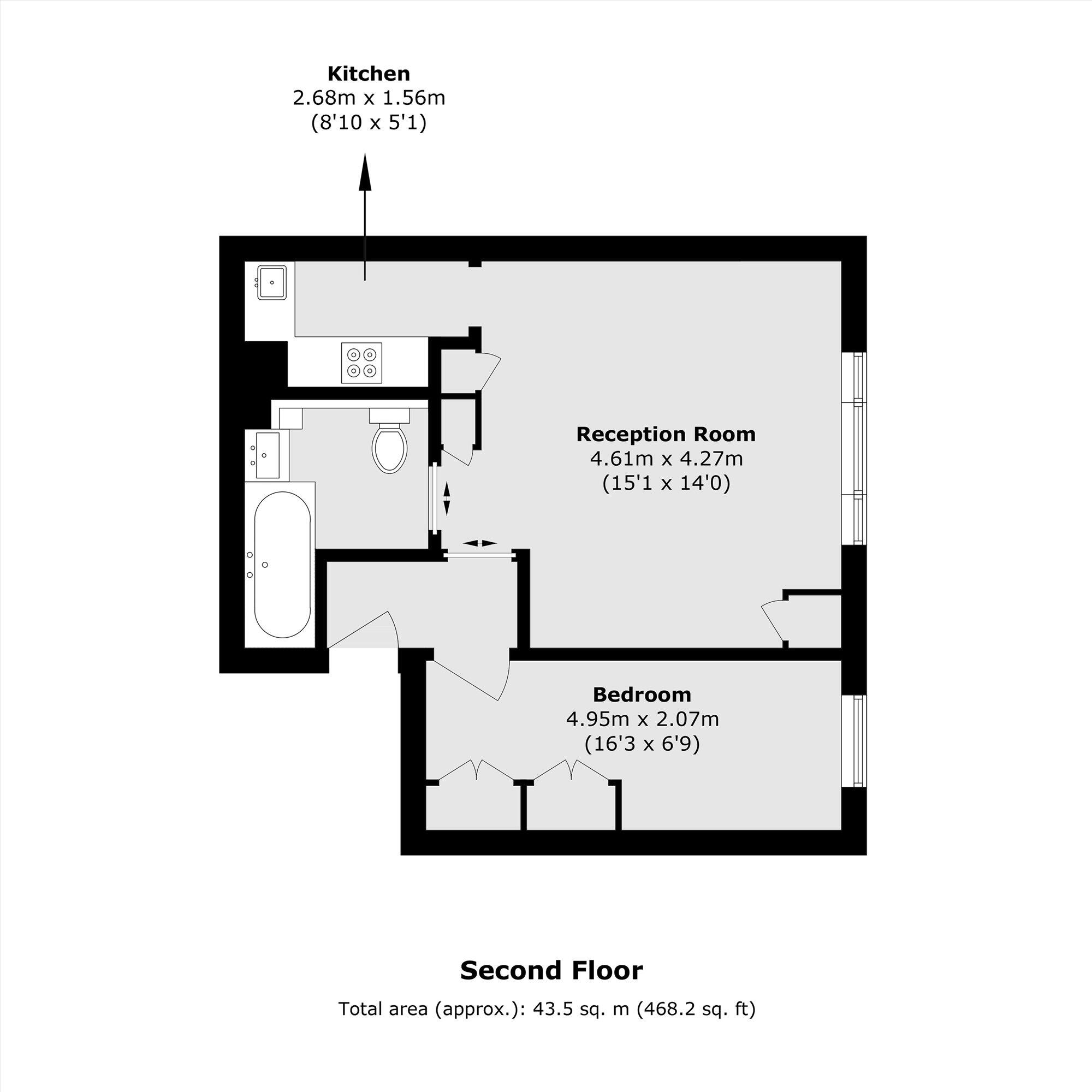 Trebovir Road, Earls Court floorplan