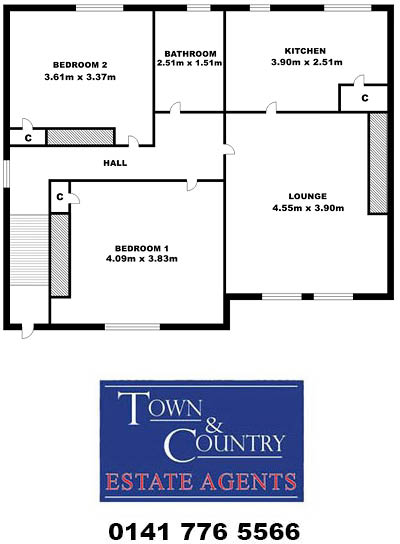 19, Slakiewood Avenue, Gartcosh, G69 8BJ floorplan
