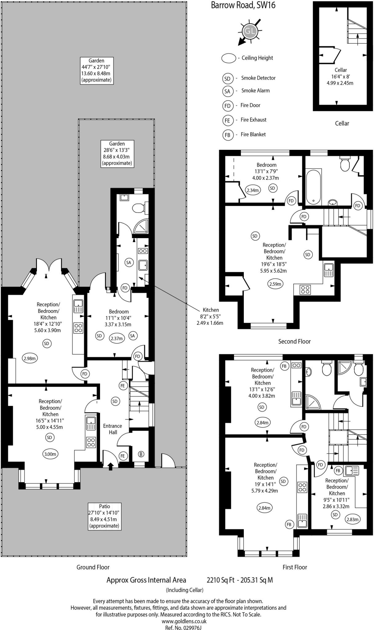 Barrow Road, London, SW16 floorplan