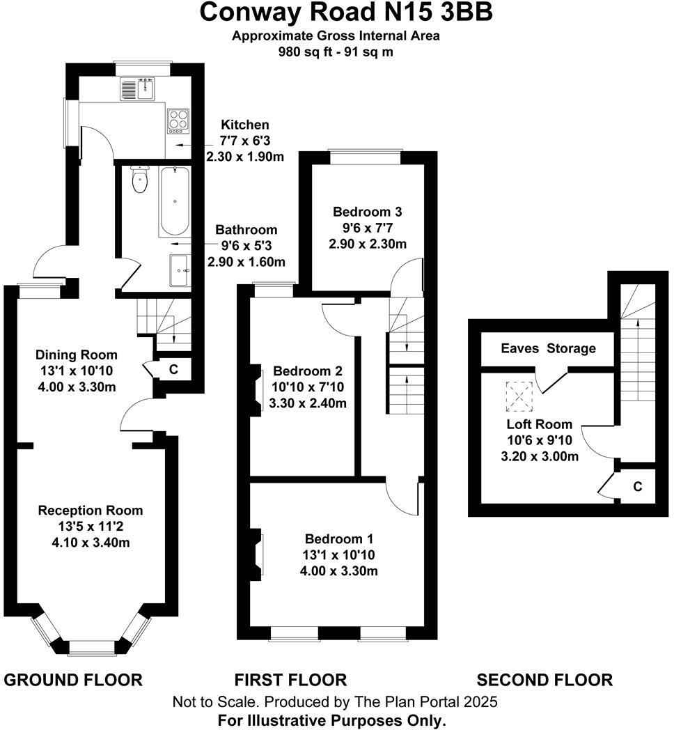 Conway Road, Harringay, N15 floorplan