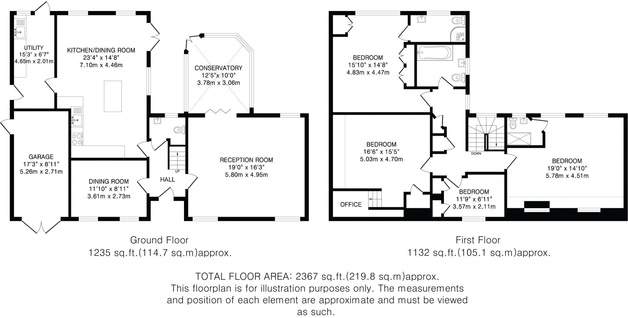 Millfield, Berkhamsted, Hertfordshire, HP4 floorplan