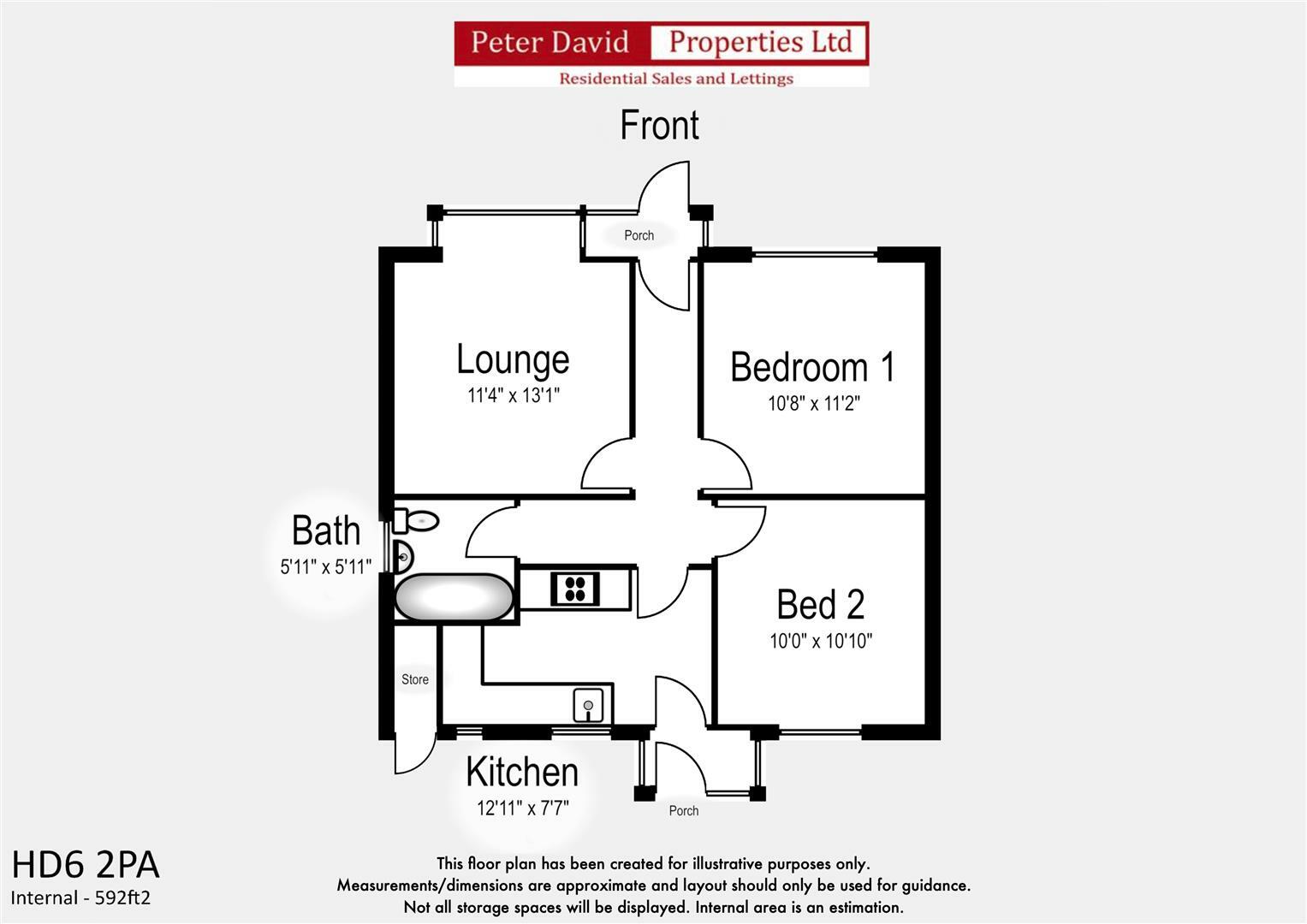 Upper Green Lane, Brighouse floorplan