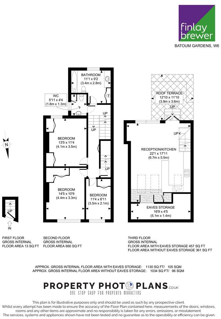 35a Batoum Gardens floorplan