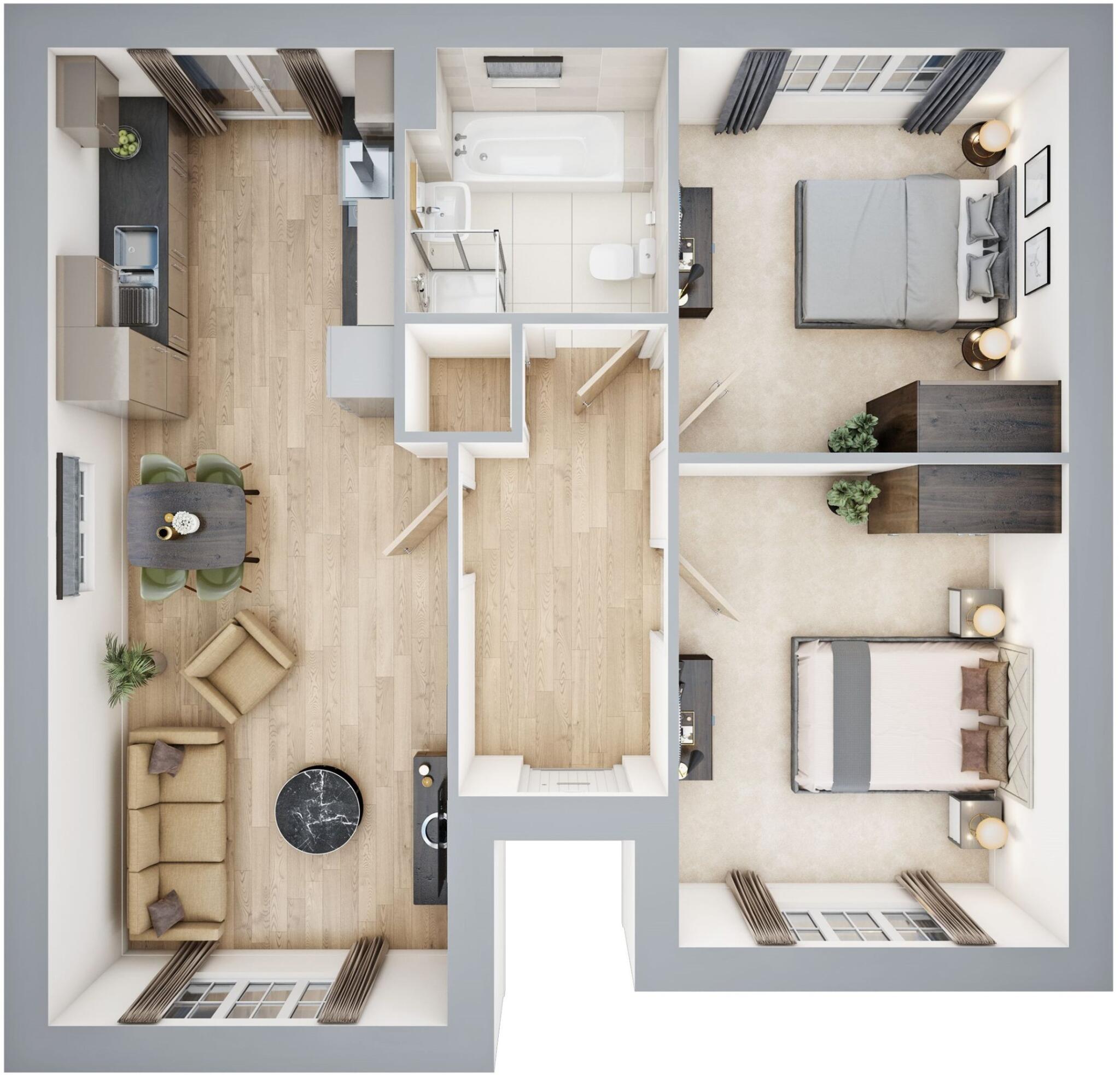 83, Stowmarket Road floorplan