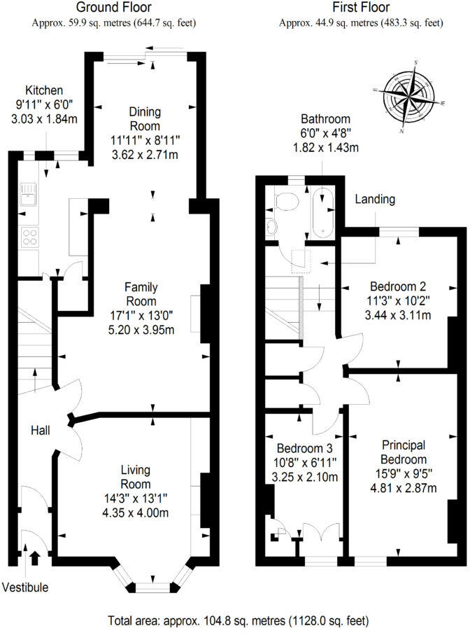 26 Moira Terrace, Craigentinny, Edinburgh, EH7 6RS floorplan