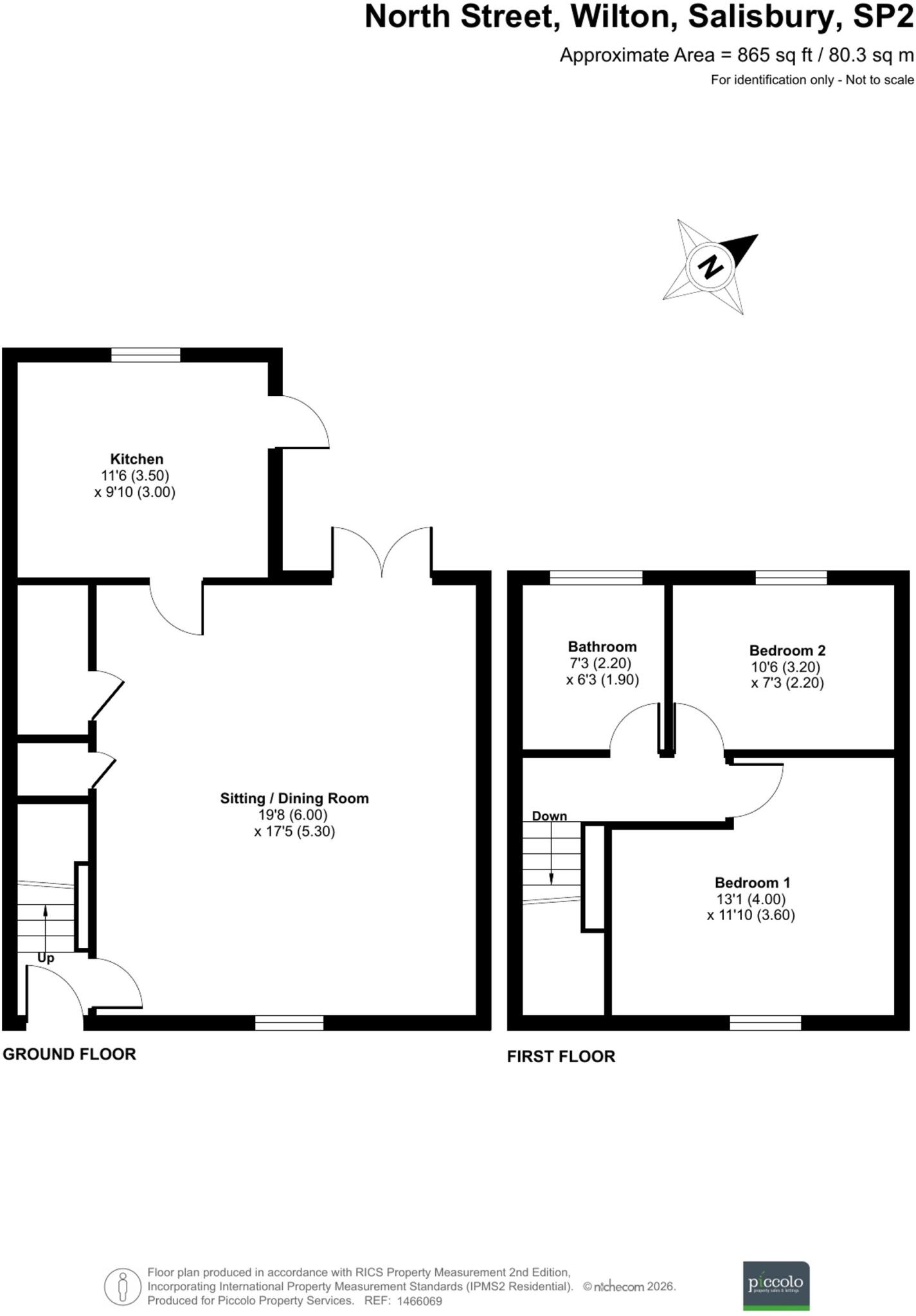 North Street, Wilton, SP2 floorplan