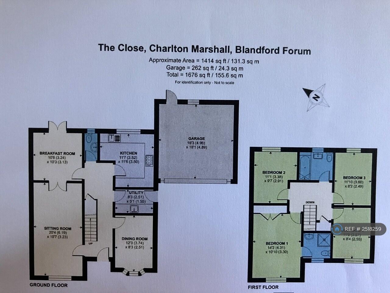 The Close, Blandford Forum, DT11 floorplan