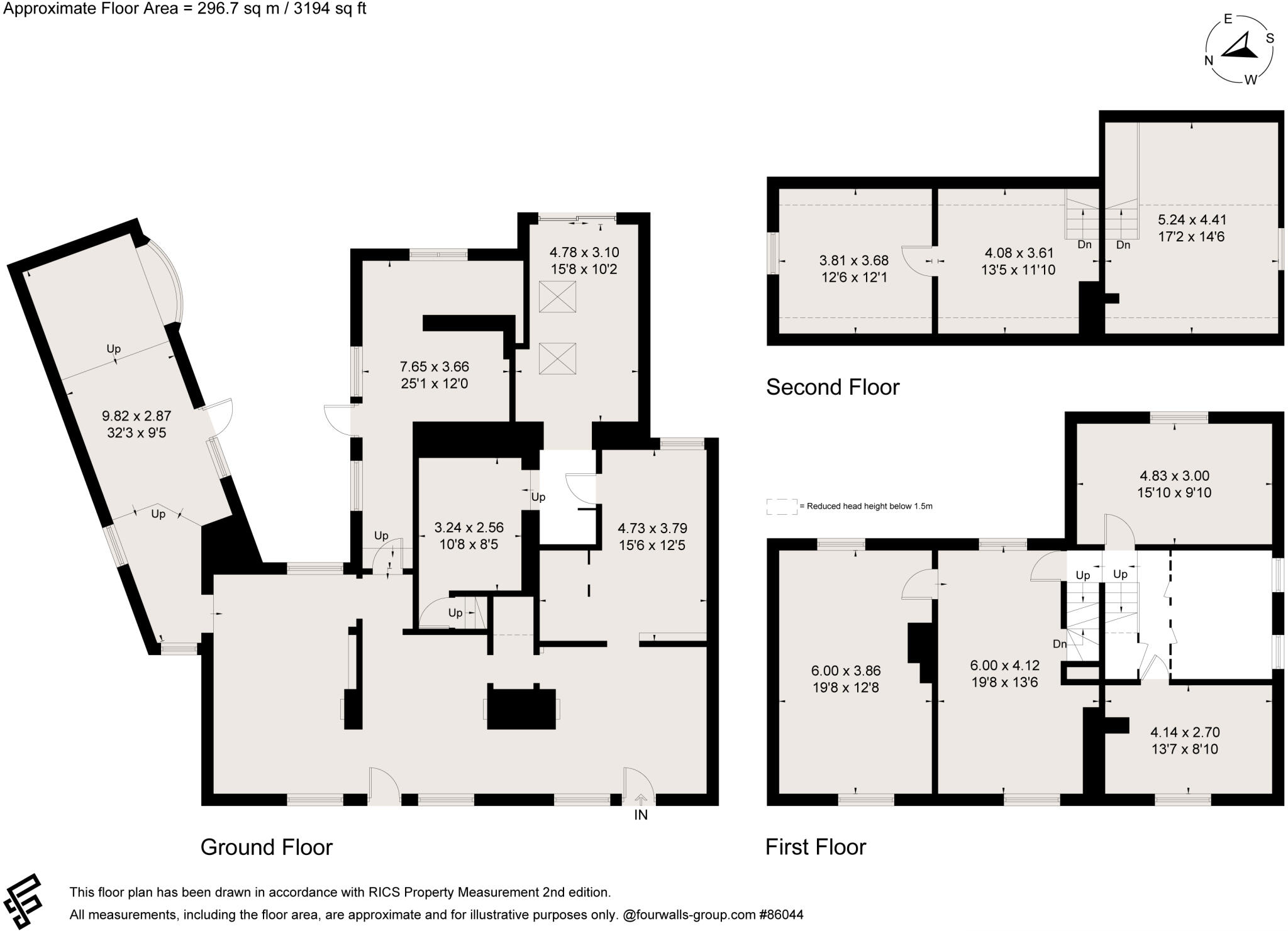 Outwood Lane, Bletchingley, Surrey, RH1 floorplan