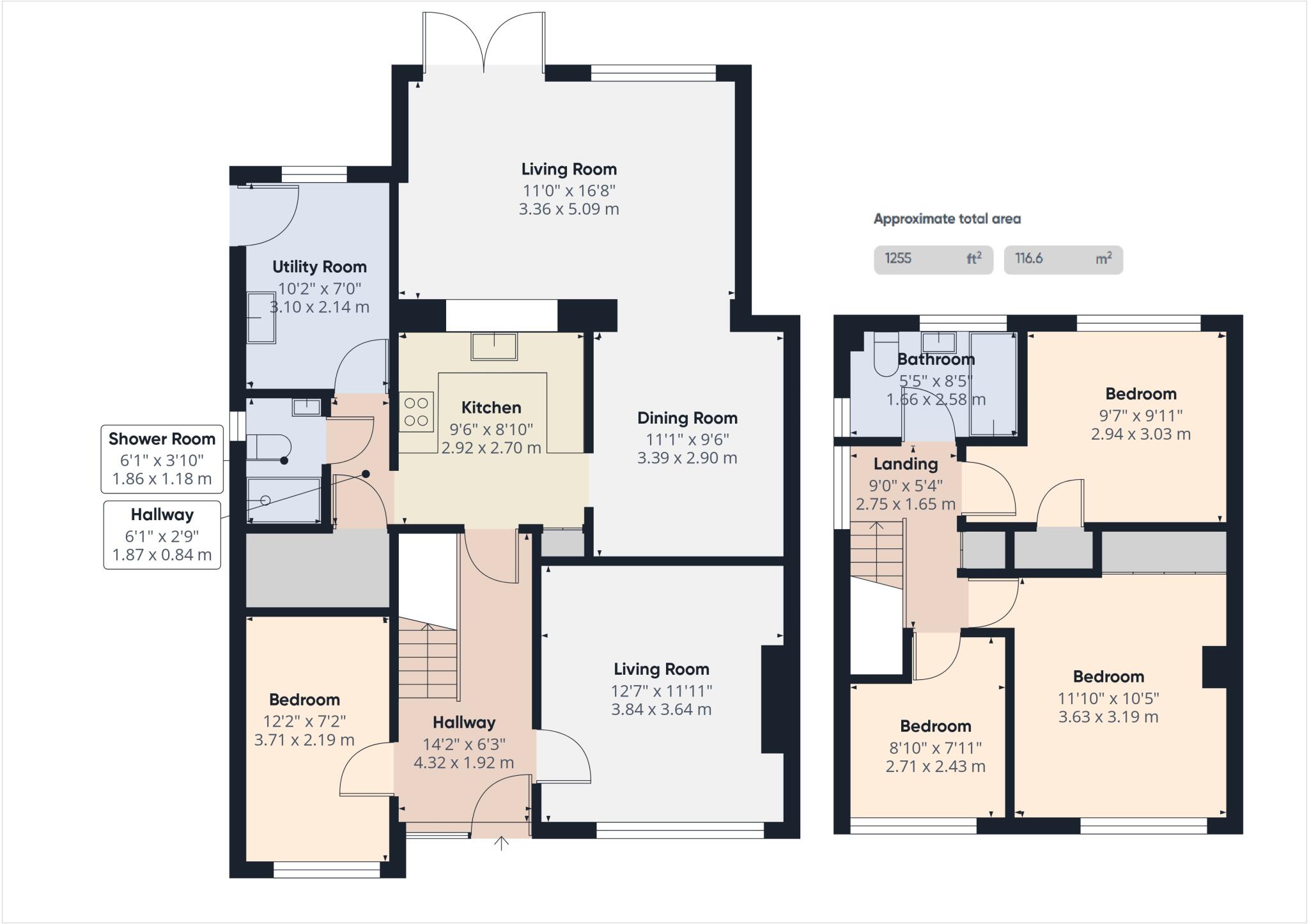 Park Road, Halesworth floorplan