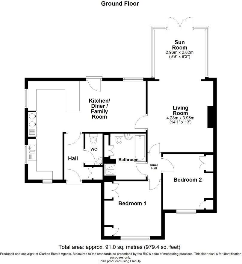 Orchard Way, Bognor Regis, PO22 9HP floorplan