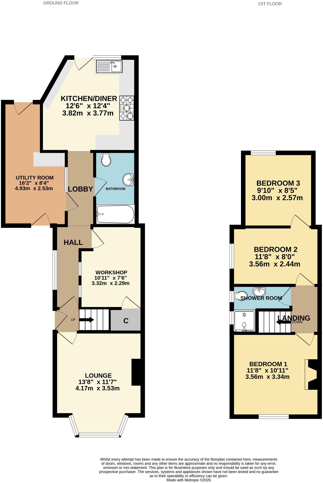 Surrey Road, Woolston floorplan