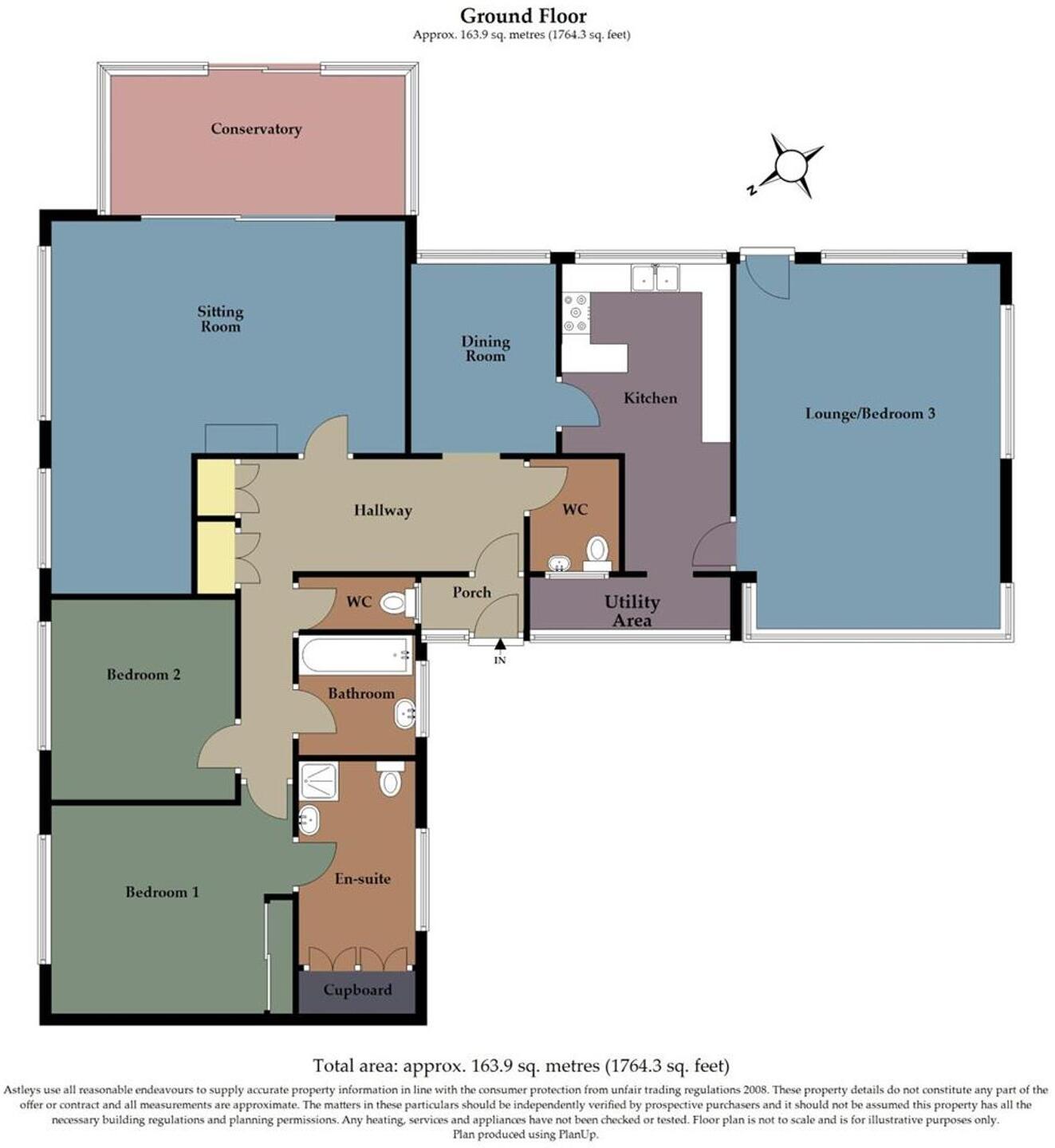 The Boarlands, Port Eynon, SA3 floorplan