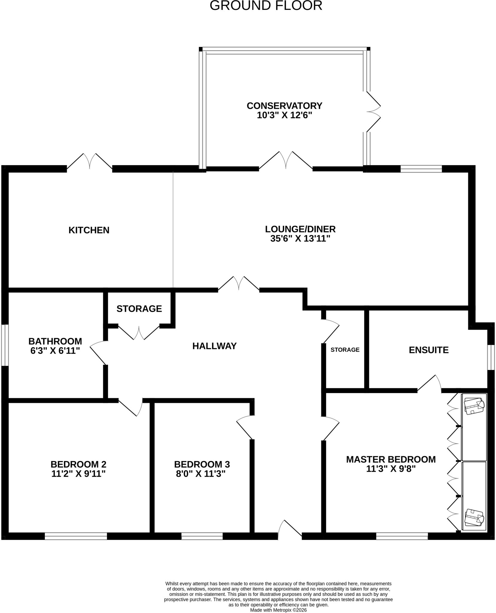 Michaelstowe Lane, Harwich floorplan