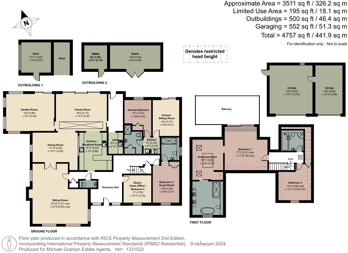 Ellesborough Road, Little Kimble, Buckinghamshire, HP17 floorplan