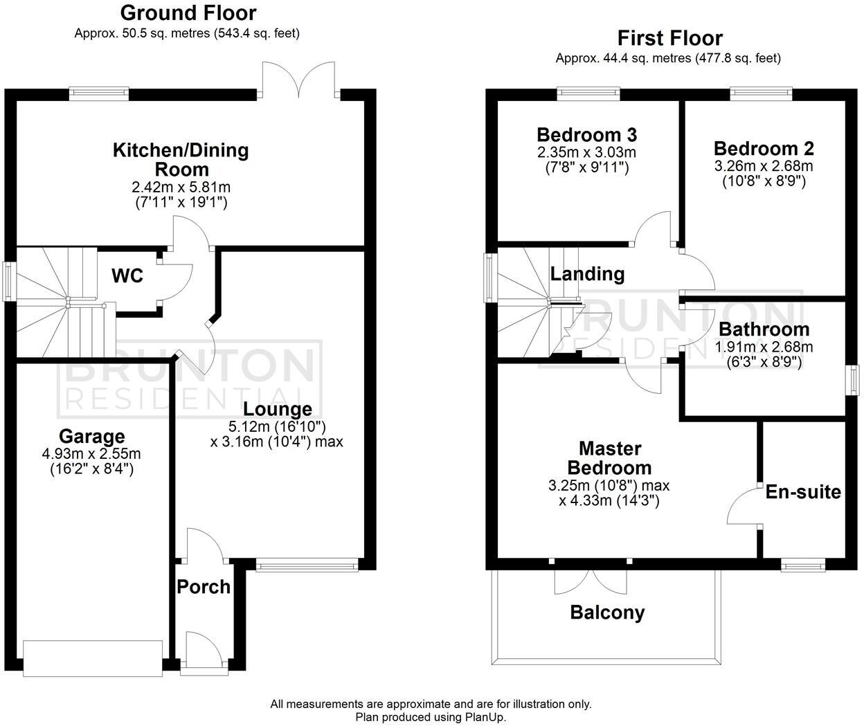 Swallowtail Place, Great Park, NE13 floorplan