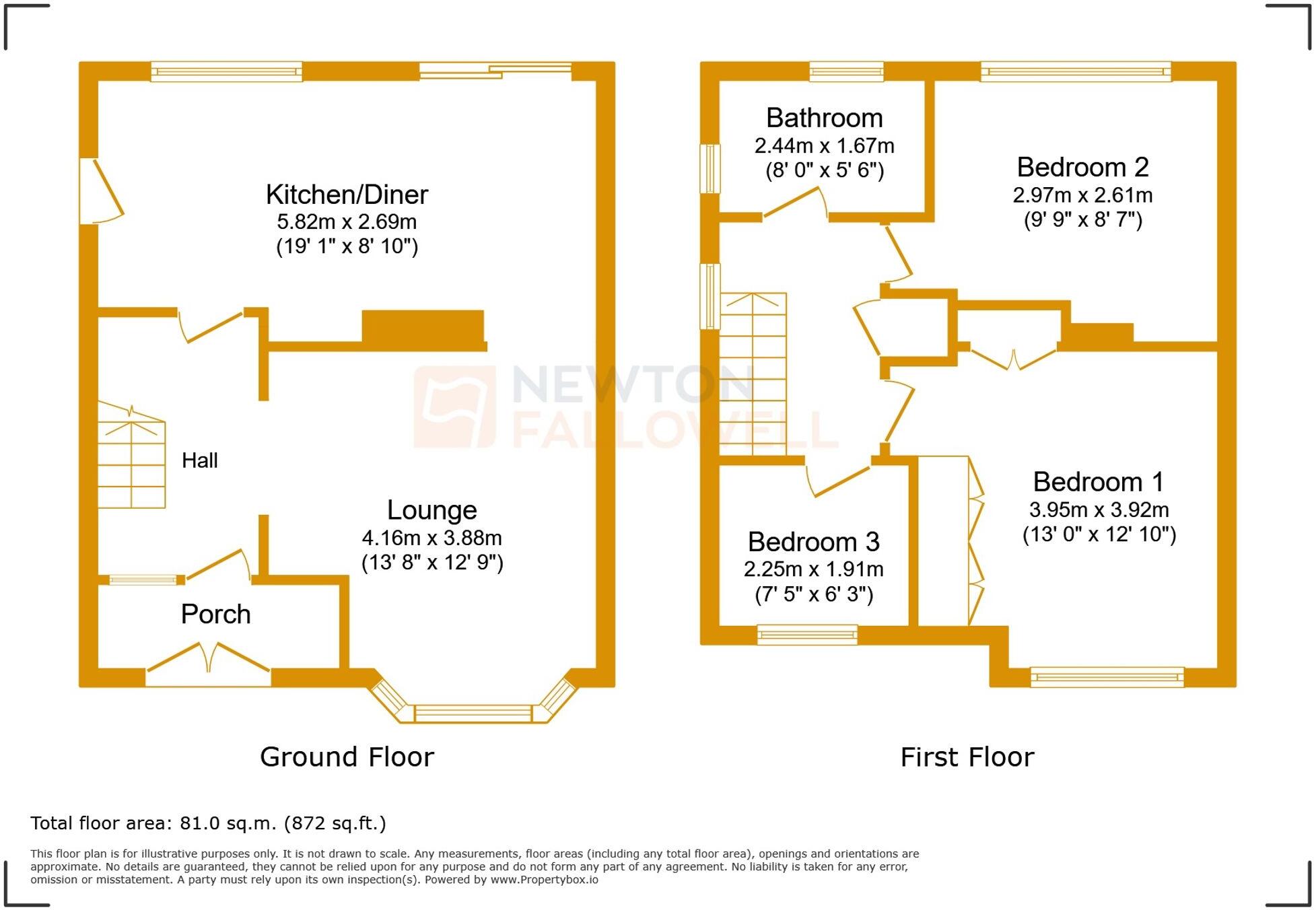 Allington Drive, Birstall, LE4 floorplan