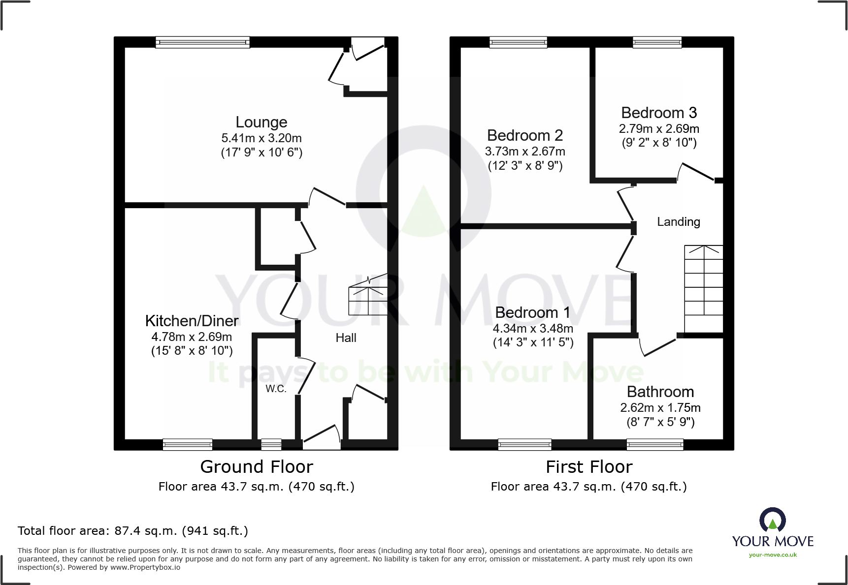 Fountains Close, Eastbourne, East Sussex, BN22 floorplan