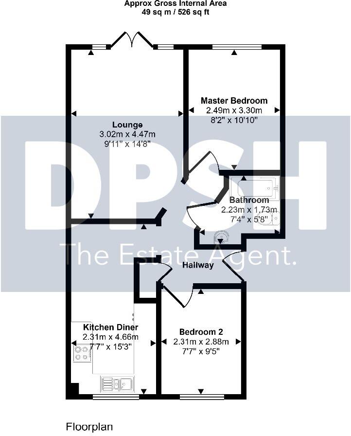Stone Bridge Lea, Farnley Crescent, Leeds floorplan