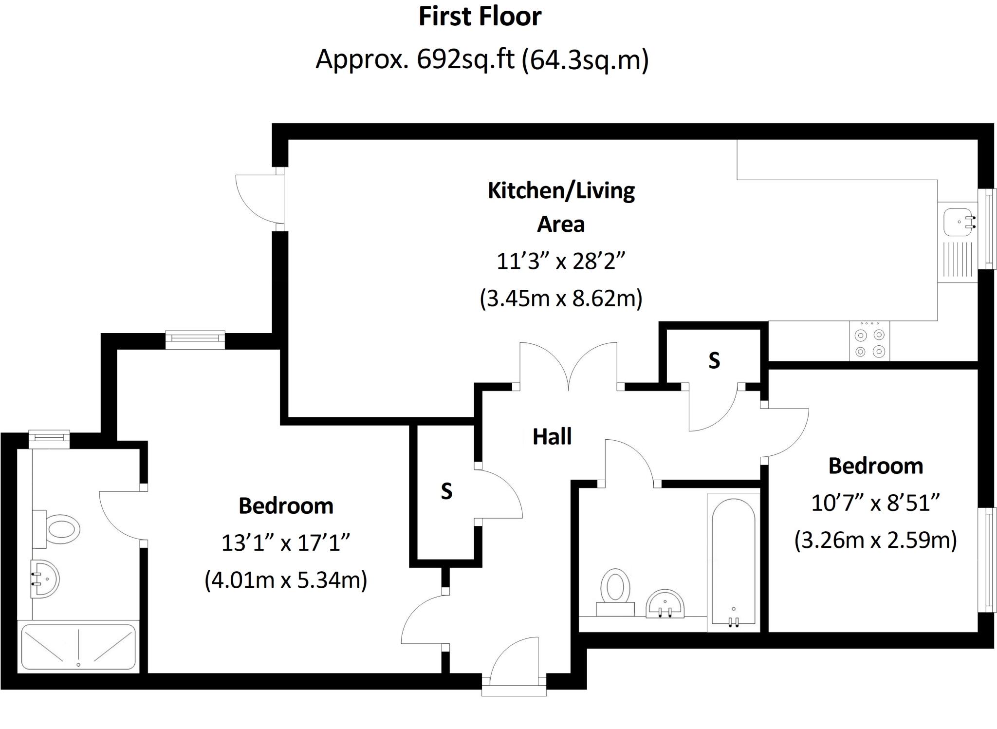 Ravenscar Road, Surbiton floorplan