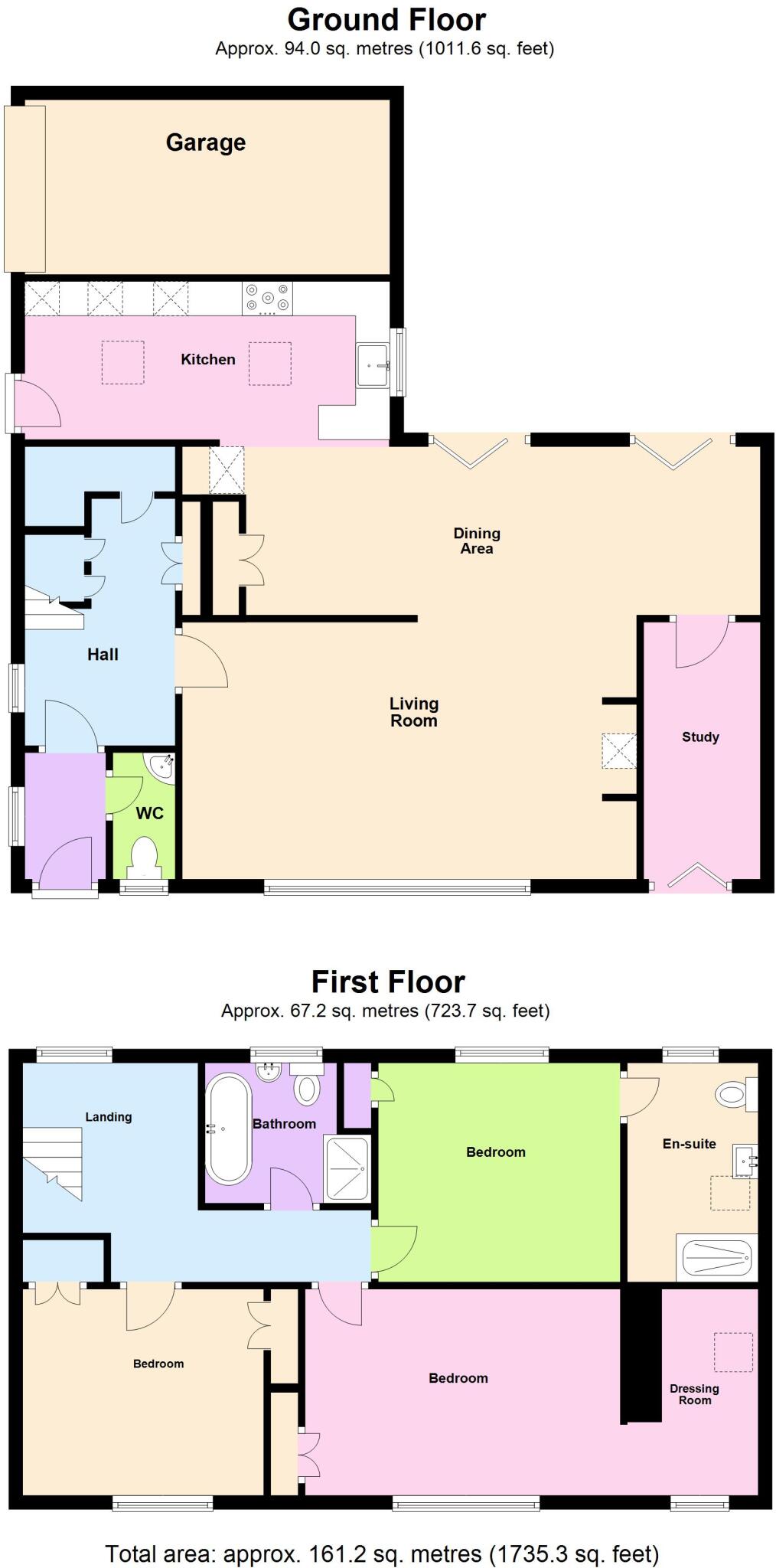 Hudshaw Gardens, Hexham, Northumberland, NE46 floorplan