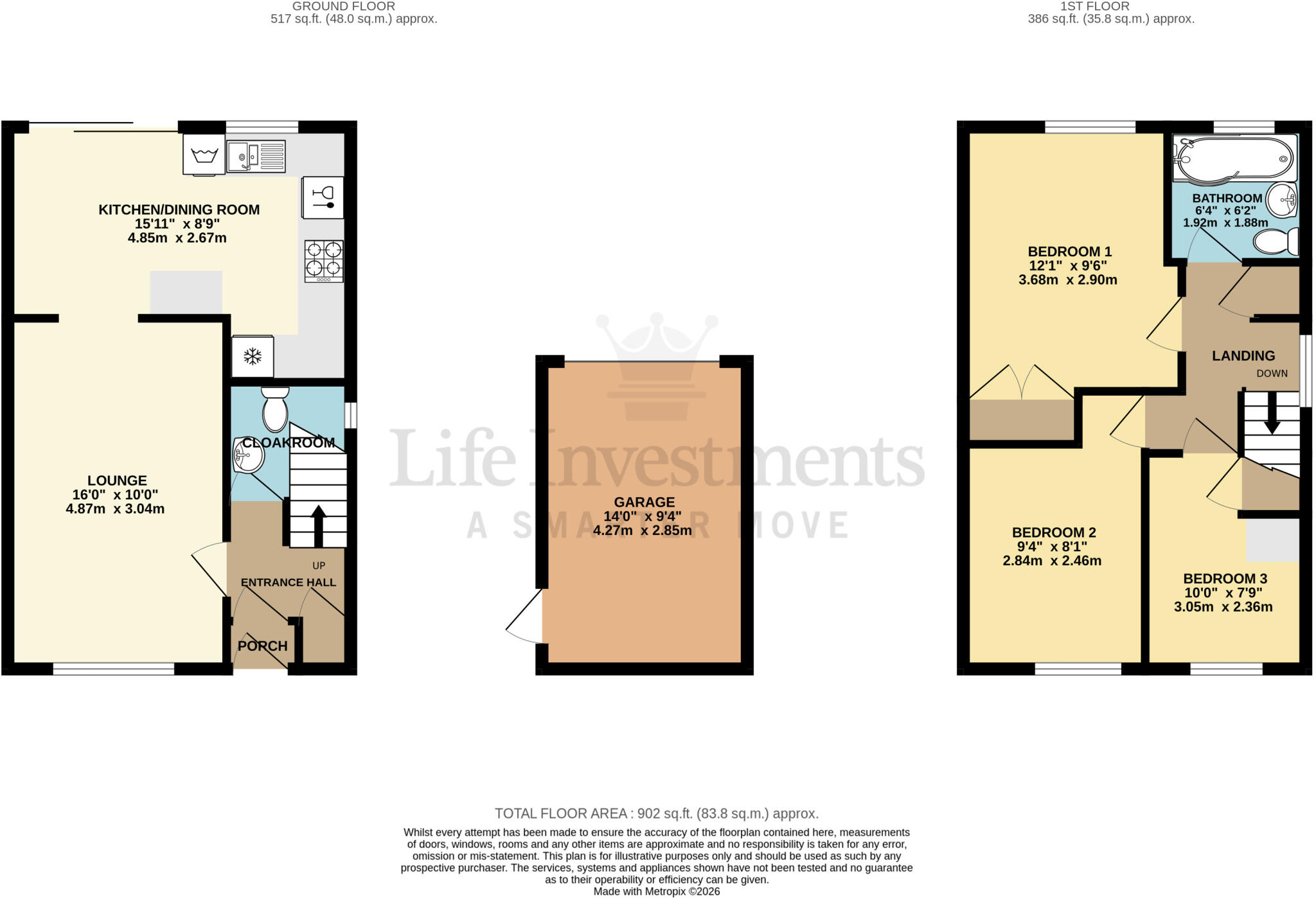 Hardy Close, Bilton, Rugby, Warwickshire floorplan