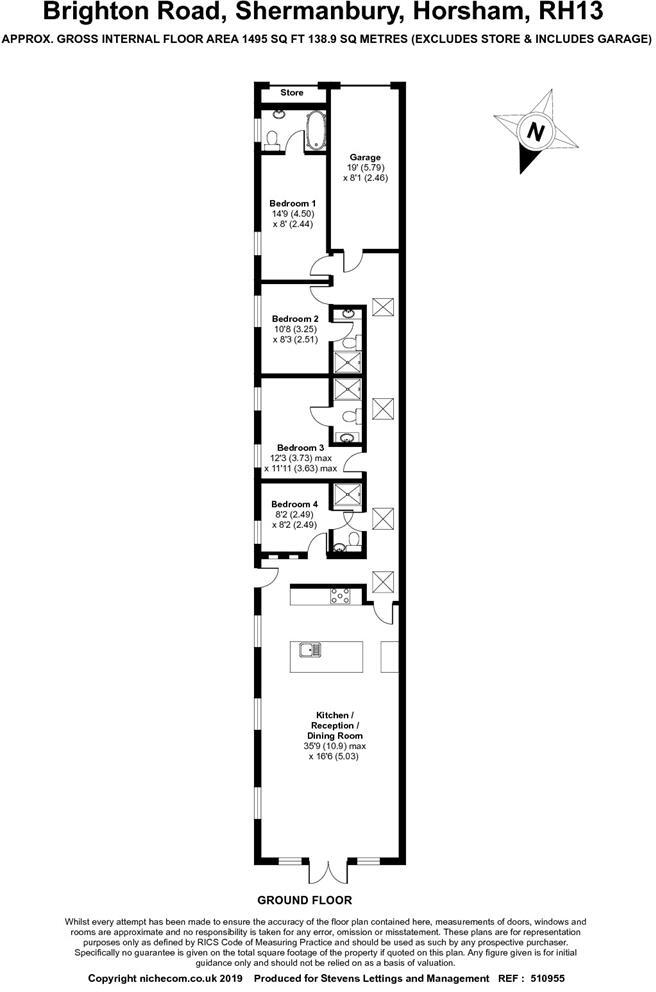 Ewhurst Estate, Brighton Road, Shermanbury, floorplan