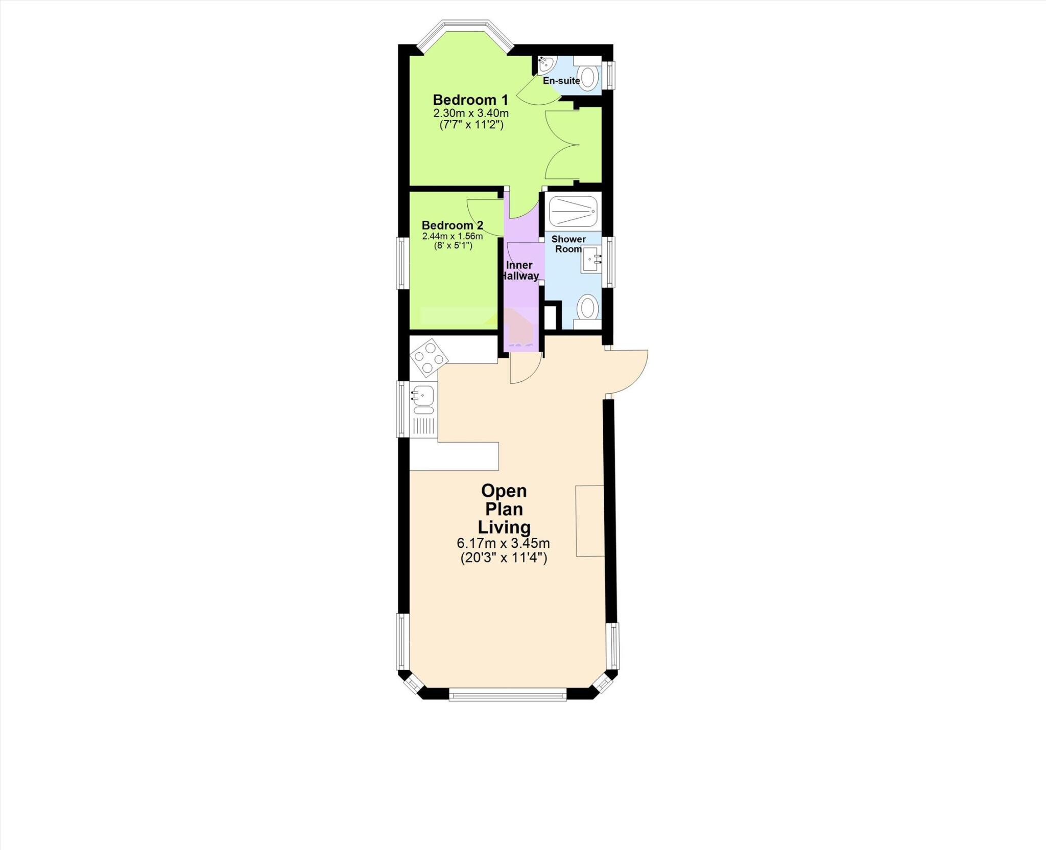 Oxcliffe New Farm, Heaton With Oxcliffe, Morecambe floorplan