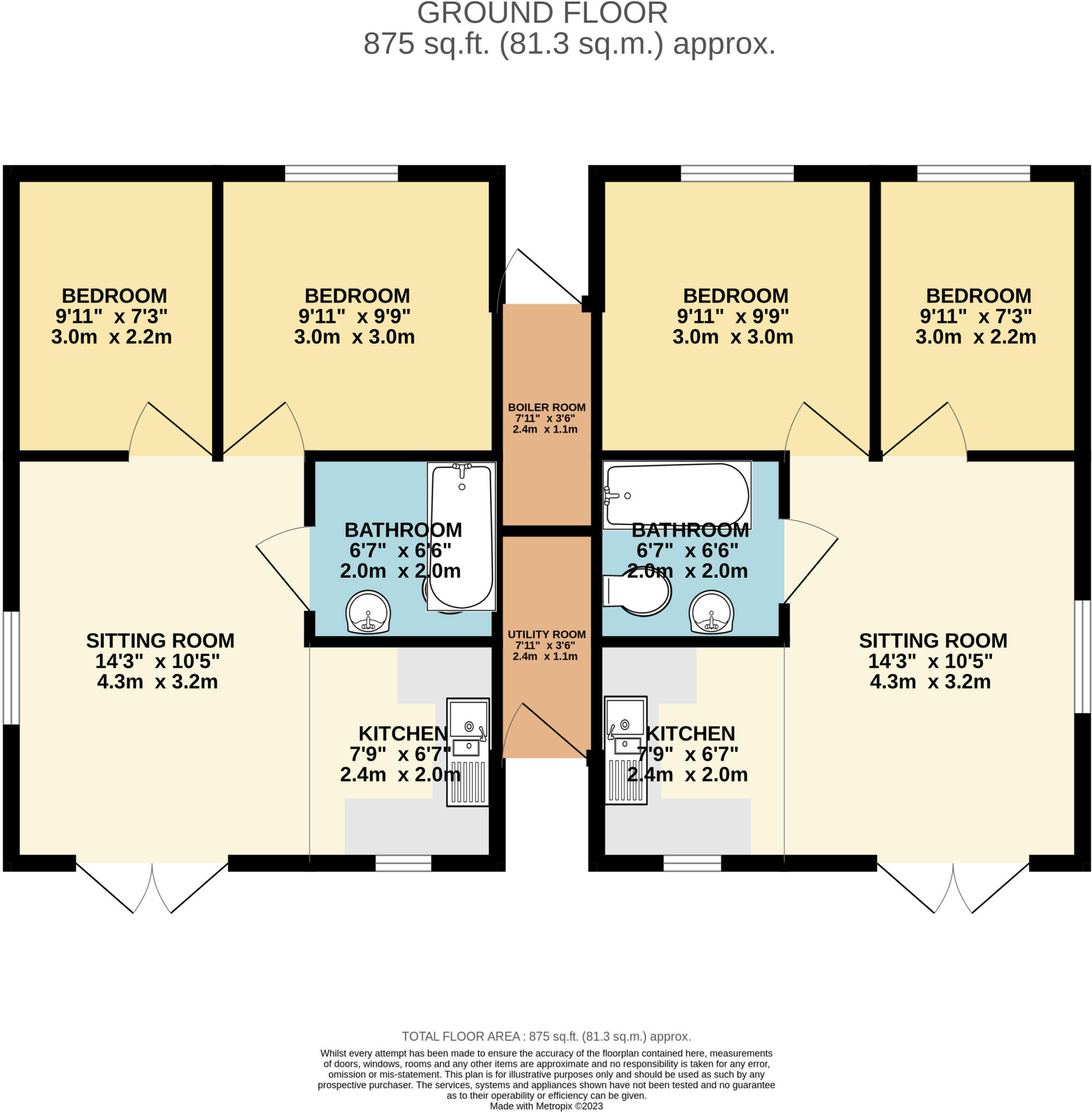 Lee Bay, North Devon, EX34 floorplan