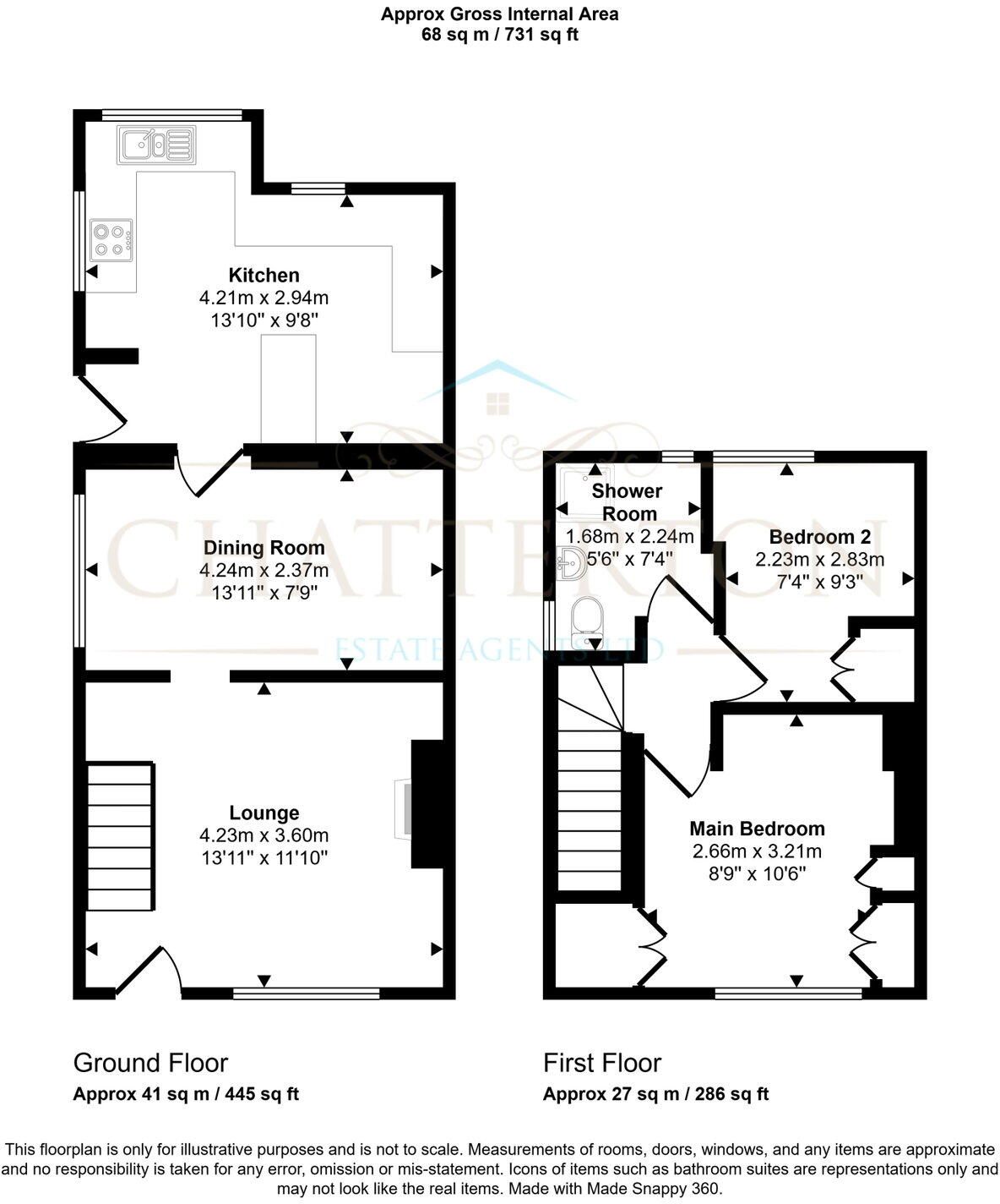 Eastnor, The Cross, Offenham, WR11 8RB floorplan