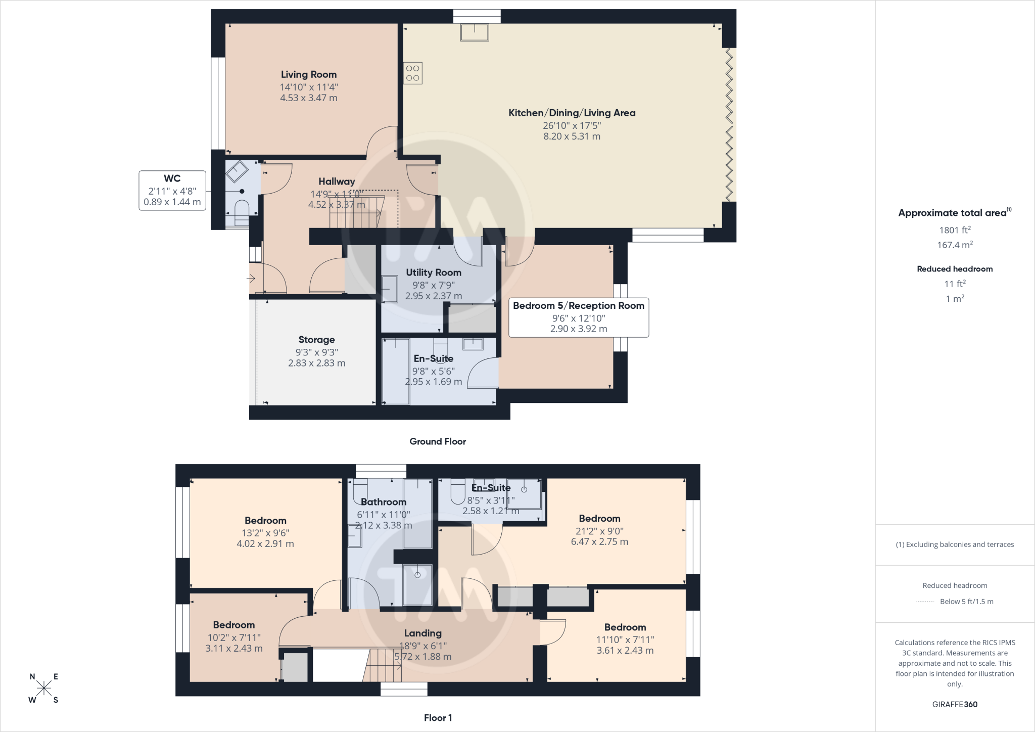 Dendys, Hemingford Grey, Huntingdon, Cambridgeshire, PE28 floorplan