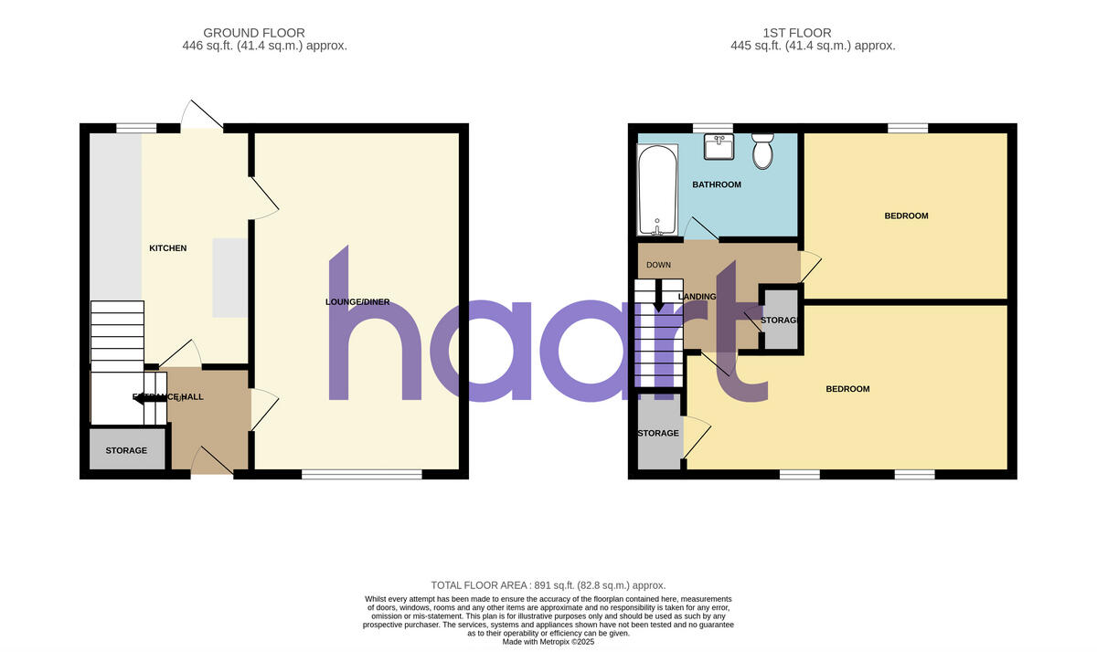 Clickett Hill, Basildon floorplan