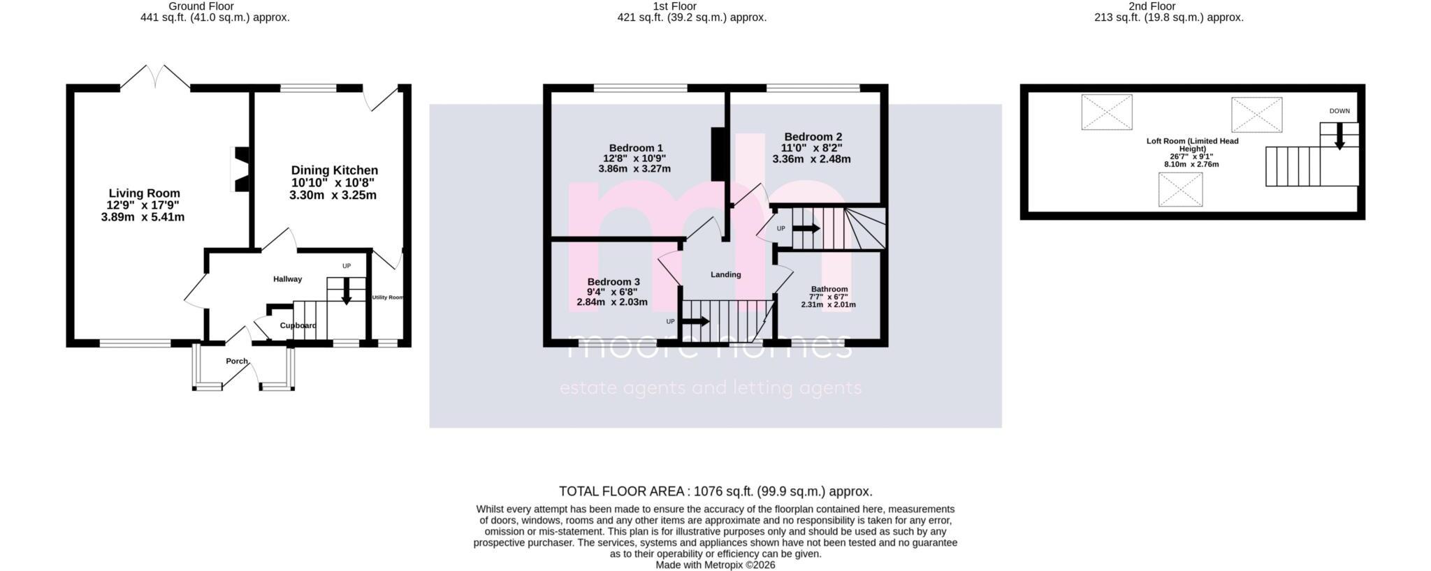 DOMBEY ROAD, Poynton, SK12 1LT floorplan