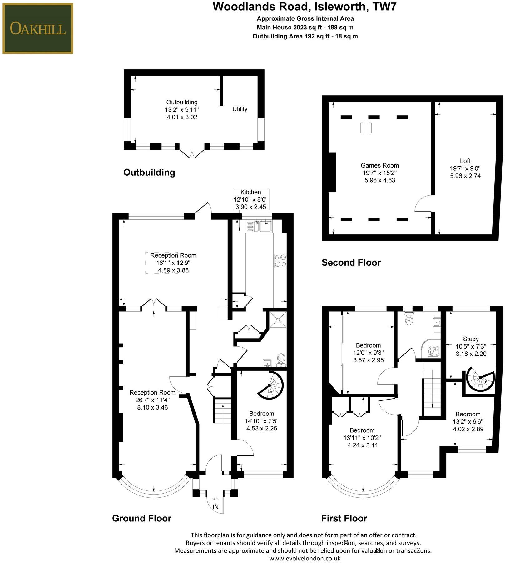 Woodlands Road, Isleworth, TW7 floorplan
