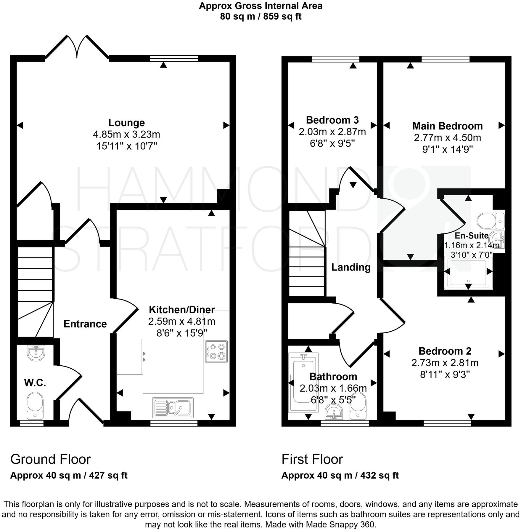 Clover Court, Cringleford floorplan