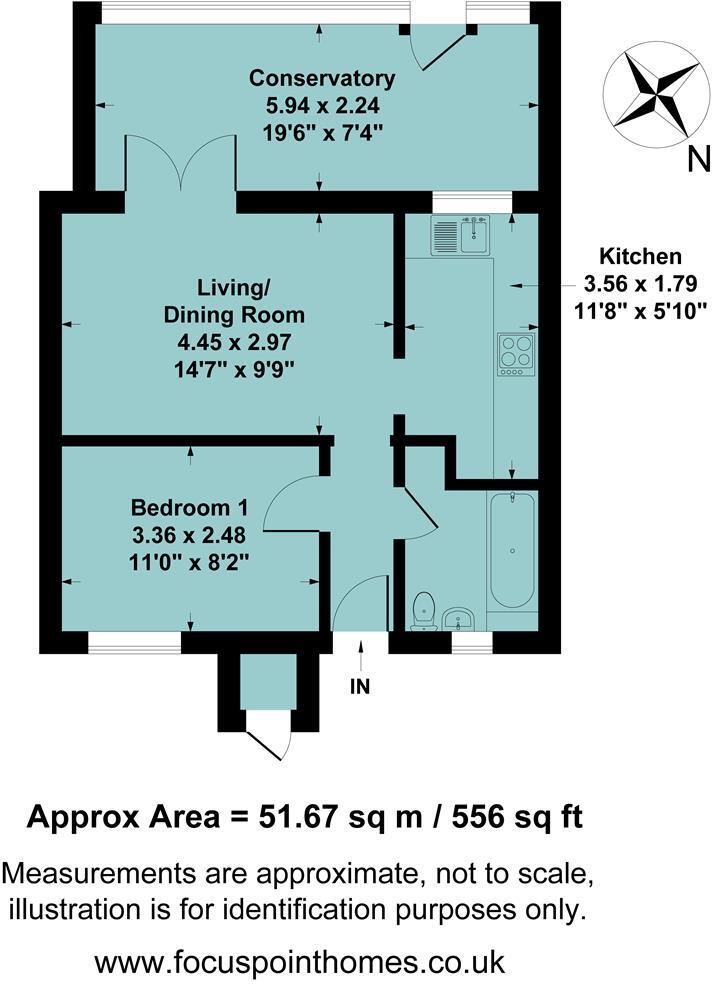 The Camellias, Banbury floorplan