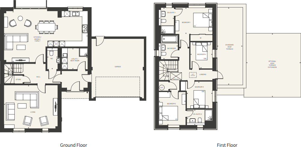 Plot 62 The Birch, 12 Halyard Crescent, Collaton Park, Newton Ferrers, Devon floorplan