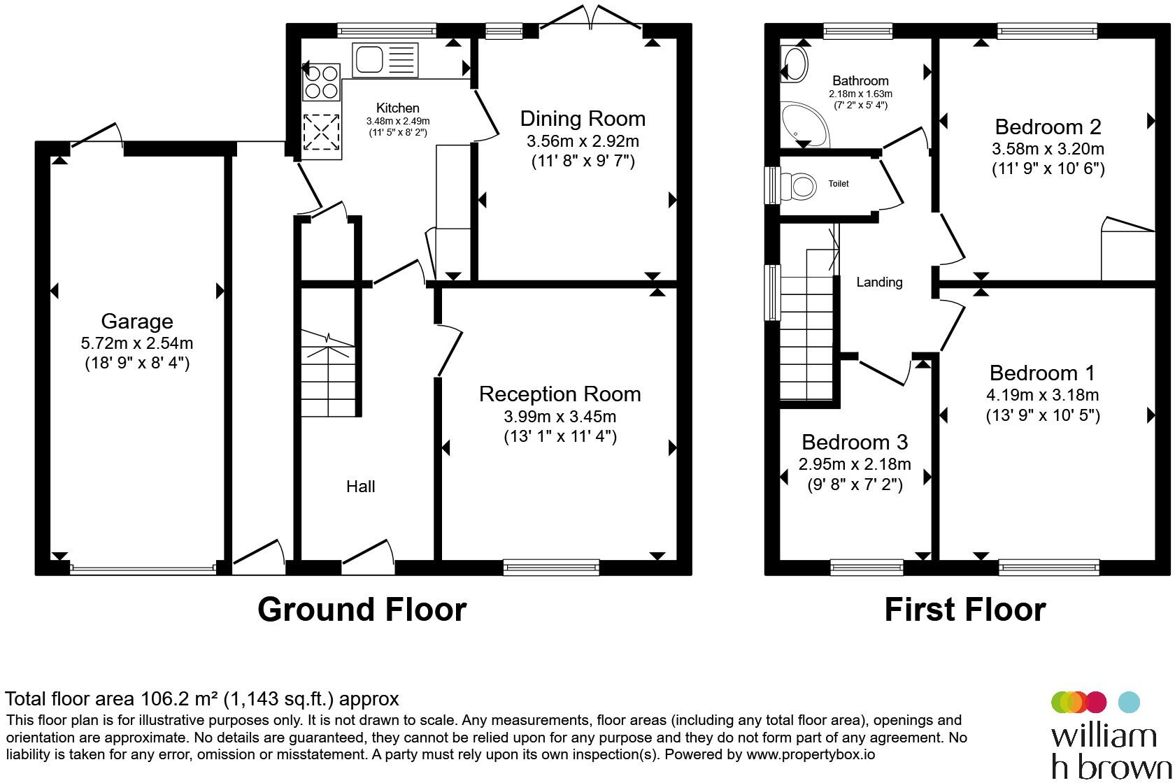 The Hollows, Nottingham floorplan