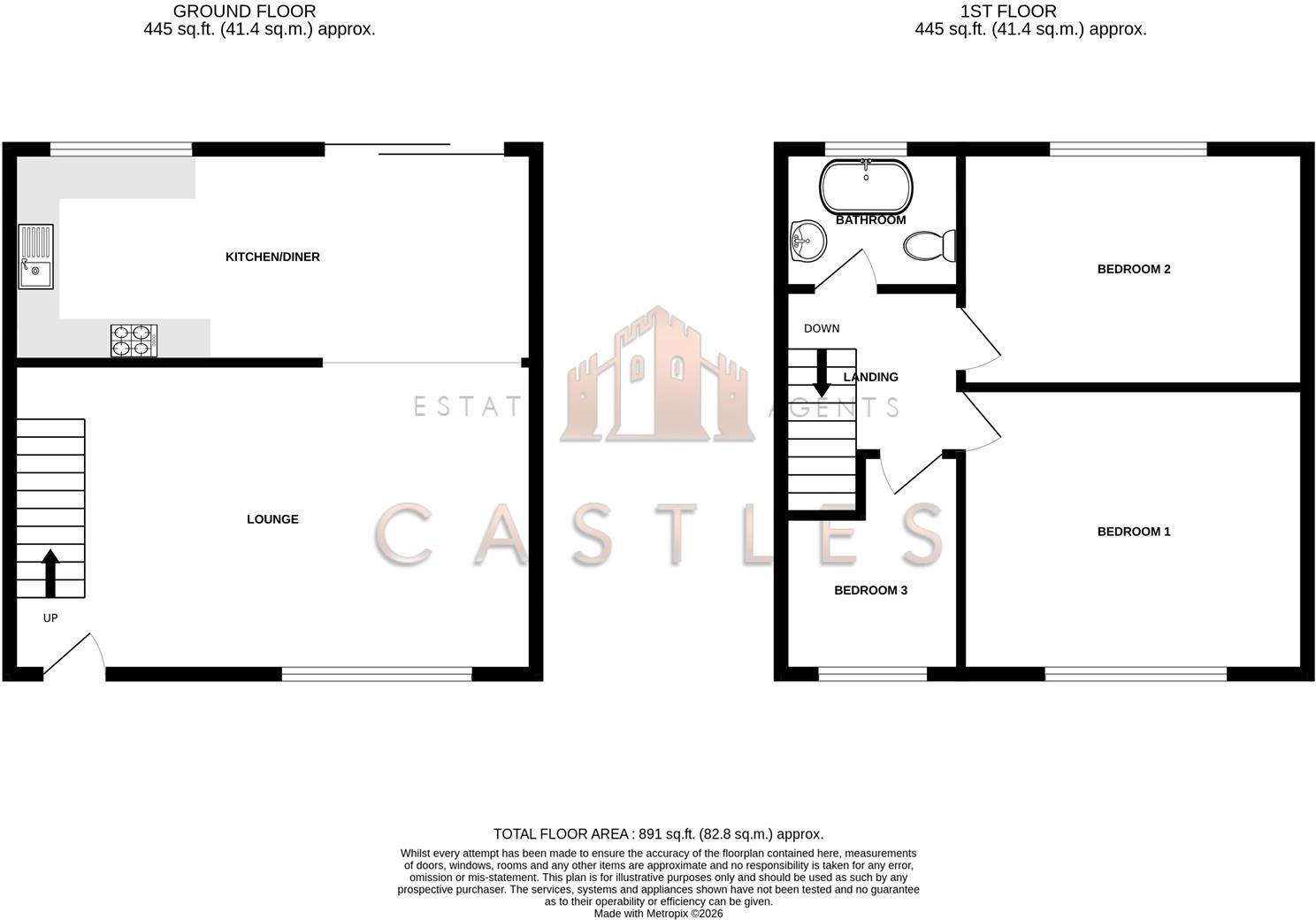 Hatherley Road, Portsmouth floorplan
