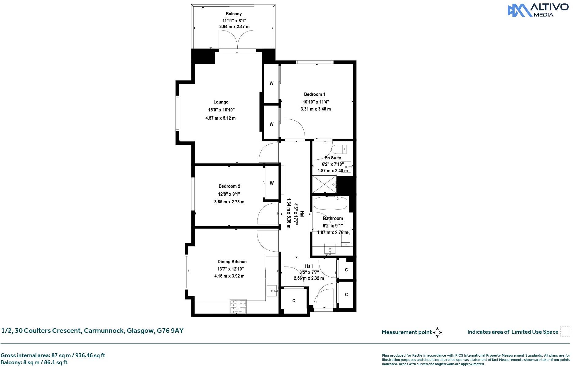 30, Coulters Crescent, Carmunnock, Glasgow floorplan