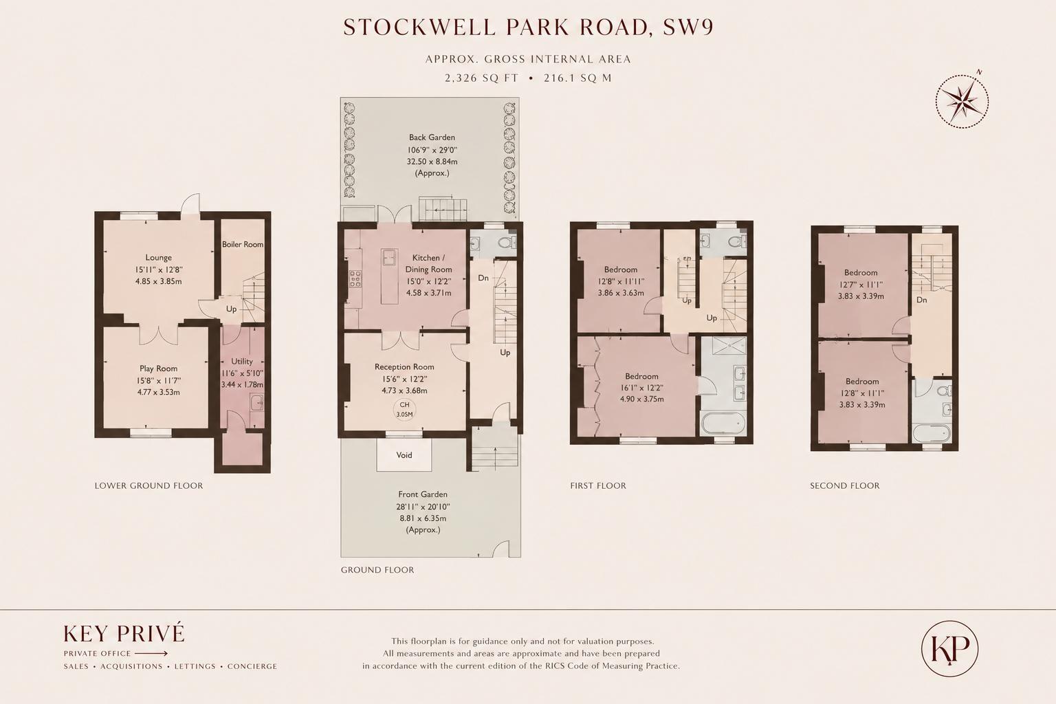Stockwell Park Road, London, SW9 floorplan