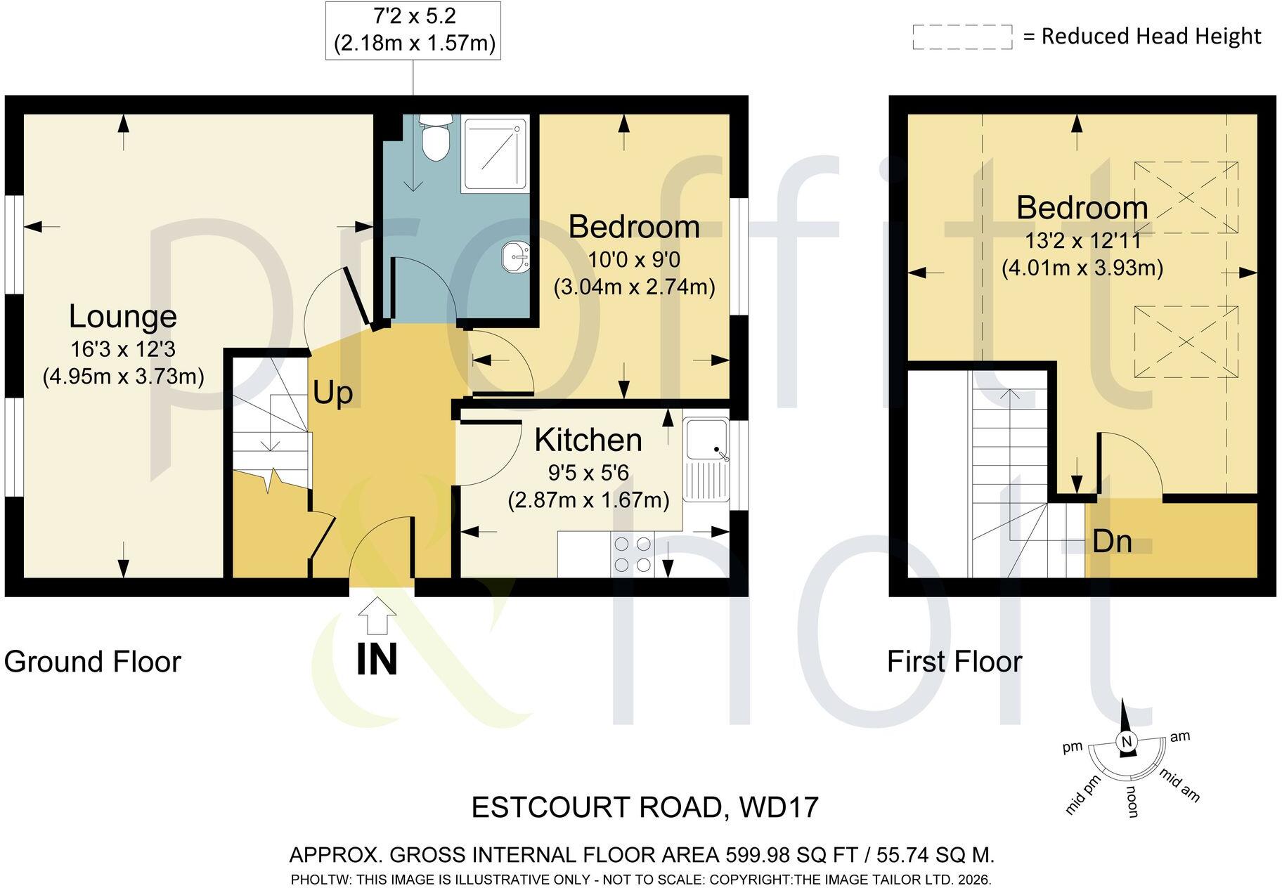 112, Estcourt Road, Watford, WD17 2PZ floorplan